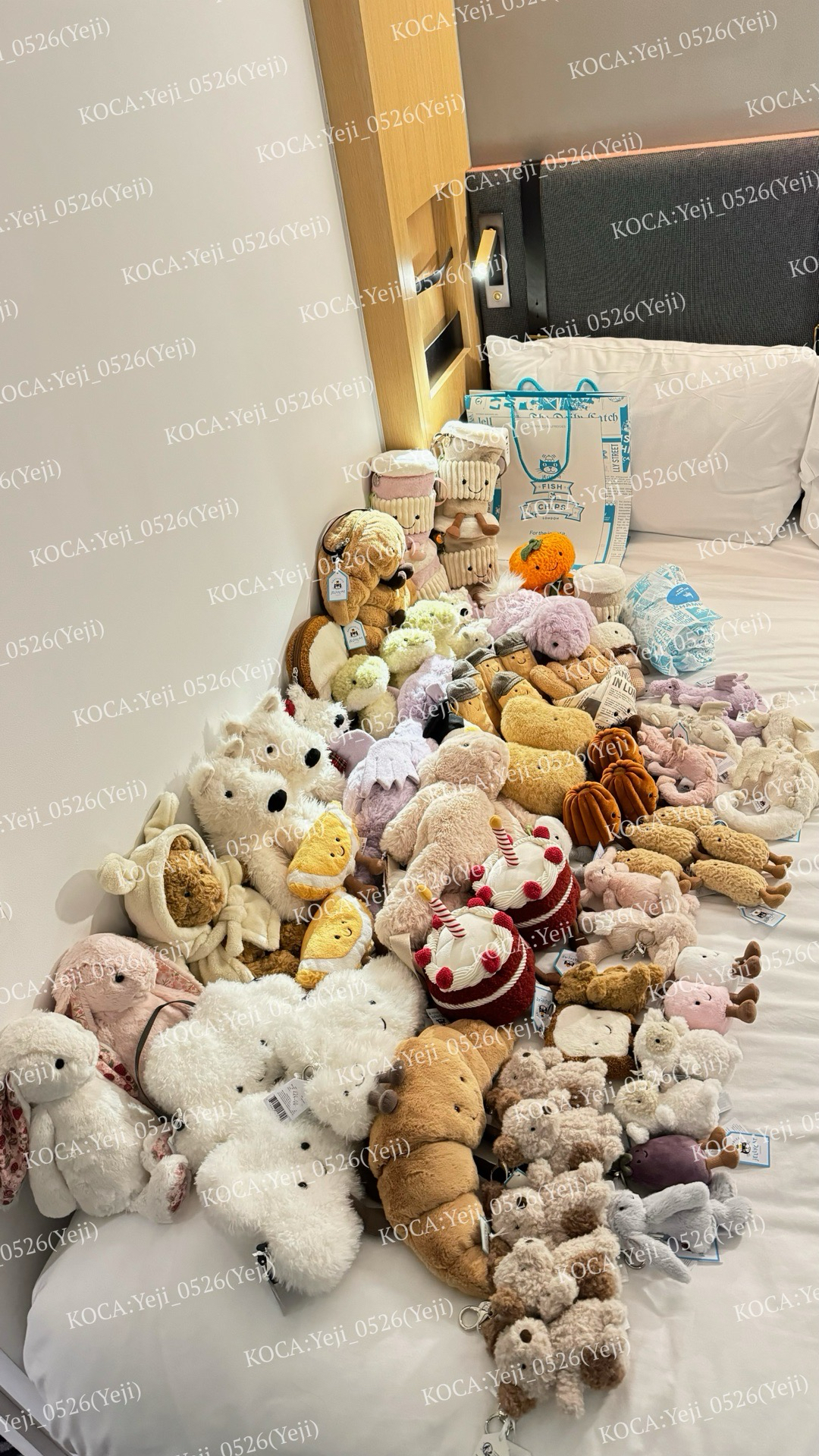 "第一隻 Jellycat 要留給最重要的人"並帶有「Please look after me」（請好好照顧我）的寓意。