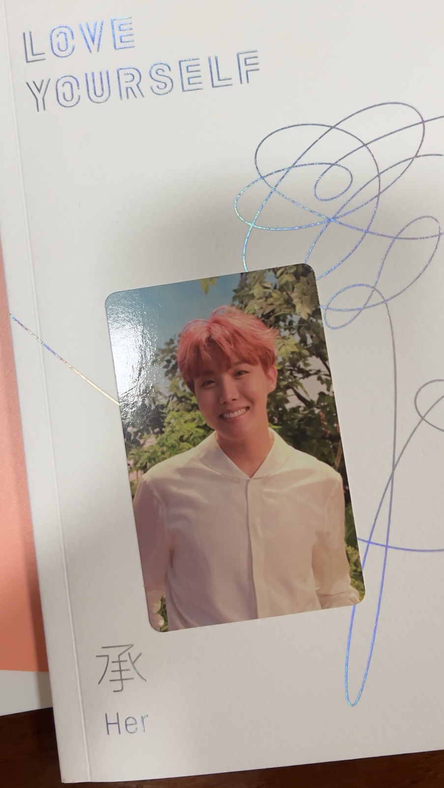 LOVE YOURSELF承-四版專卡（初傷有痕）