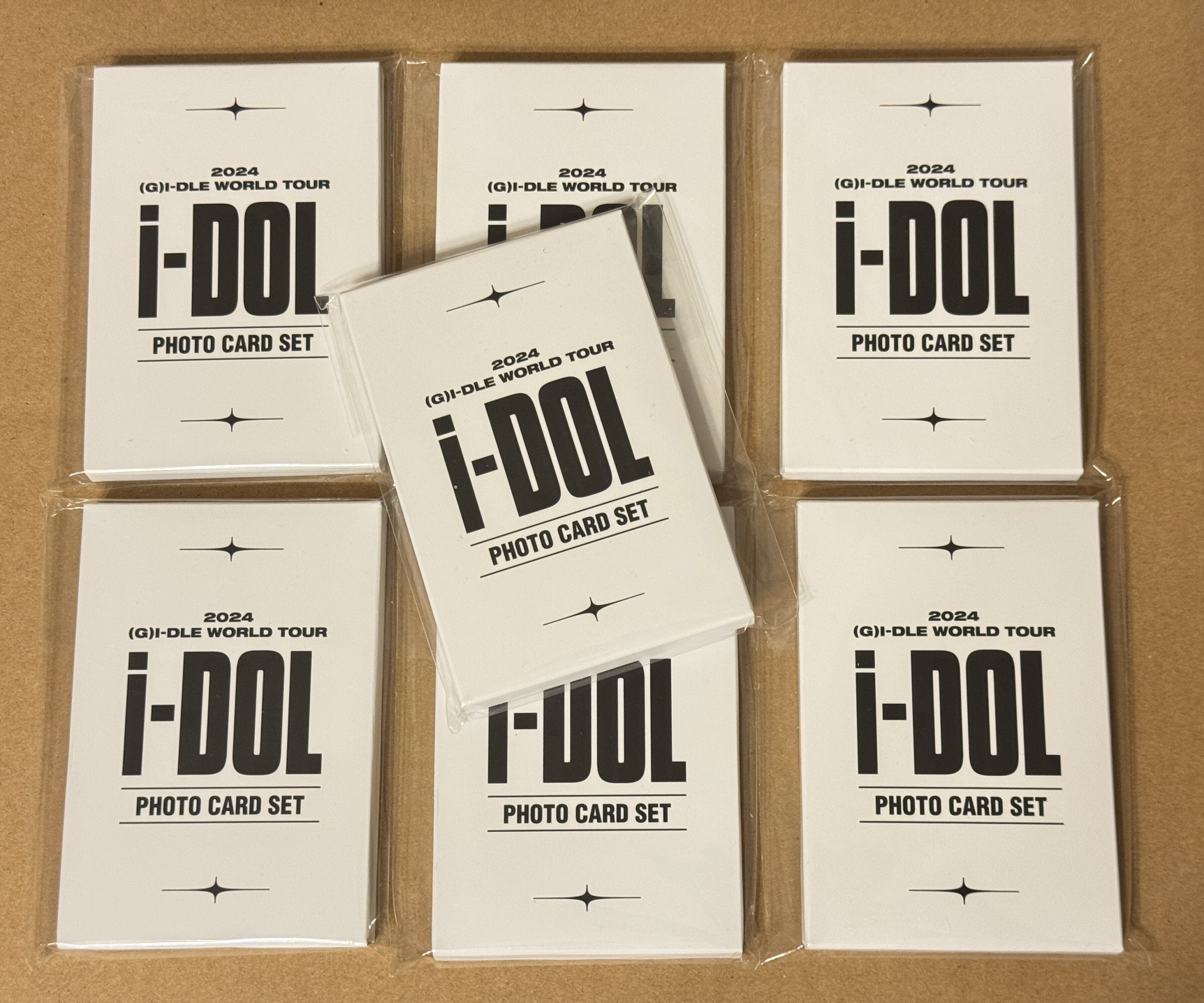 i-dle 2024 世巡MD 小卡套組 拍立得套組 全新未拆封