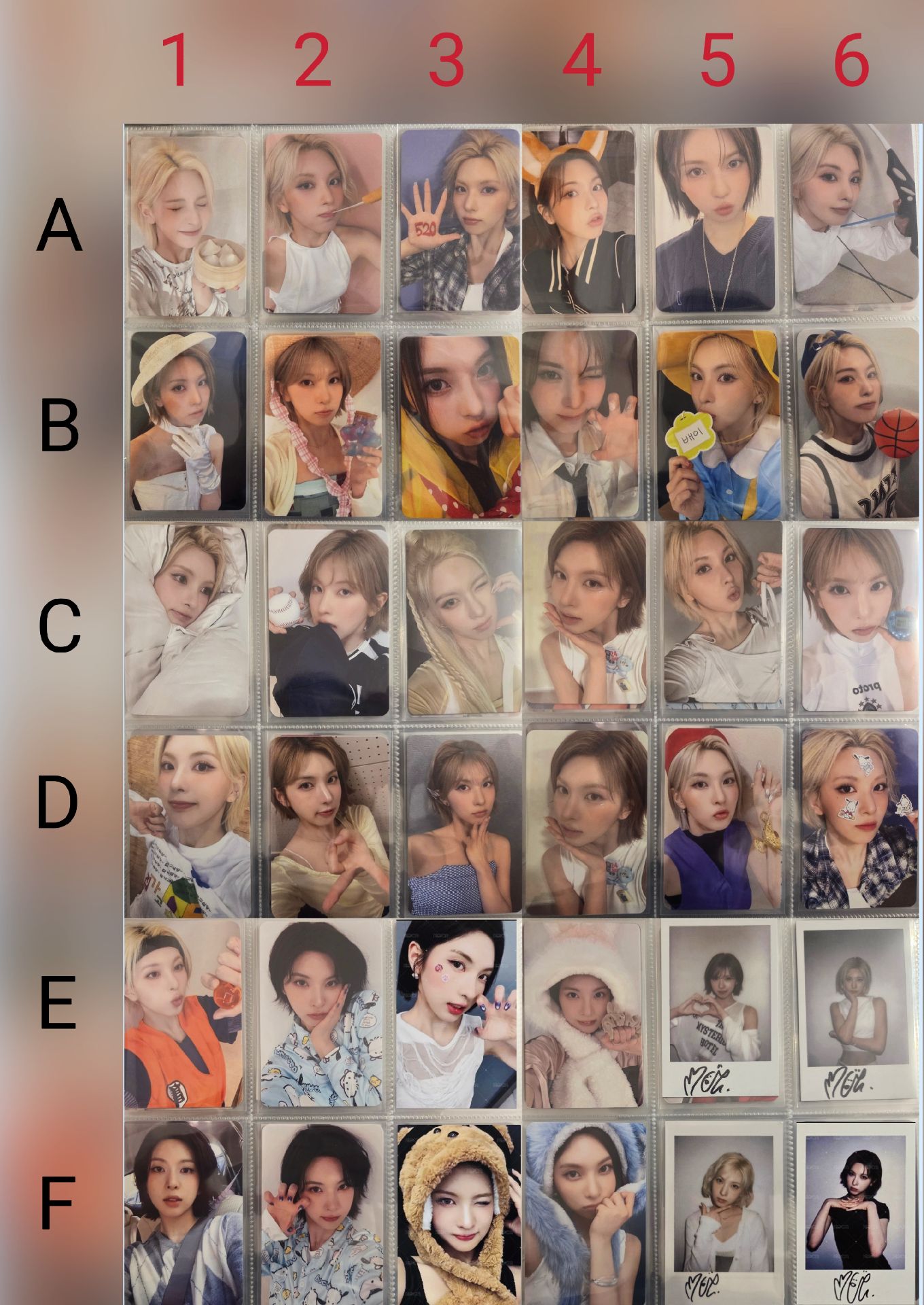 NMIXX 裴 簽售幸運卡小盤