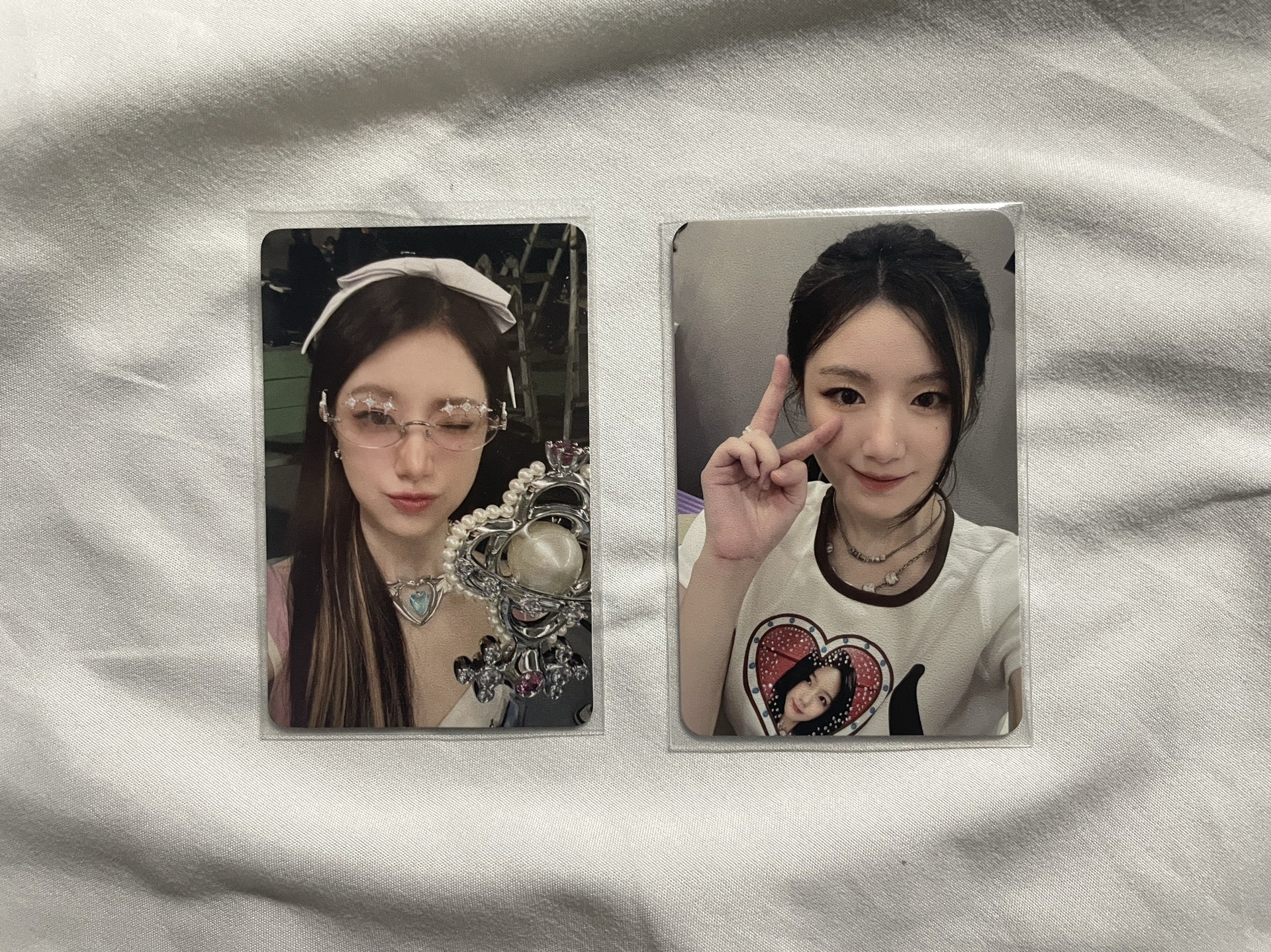 舒華 兩張一起 KFC代言卡 we are 二星星光卡