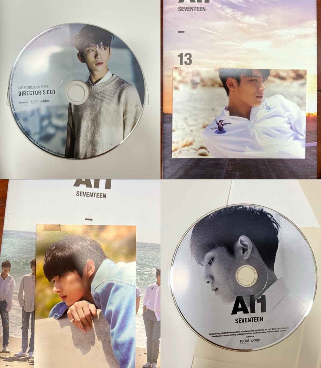 Seventeen 初販專小卡空專們（可被綁、可單出）