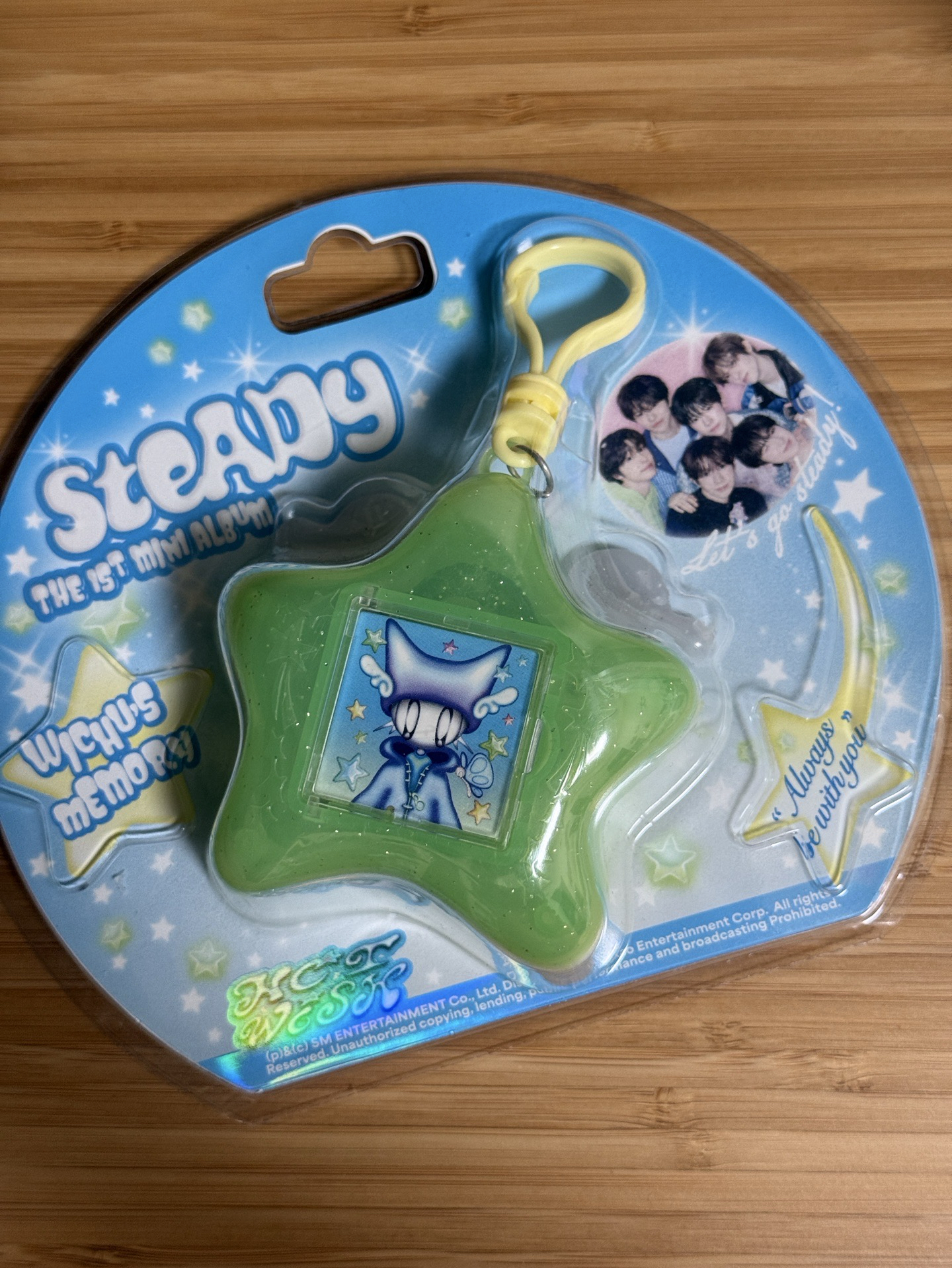 steady keyring yushi 紅版空專