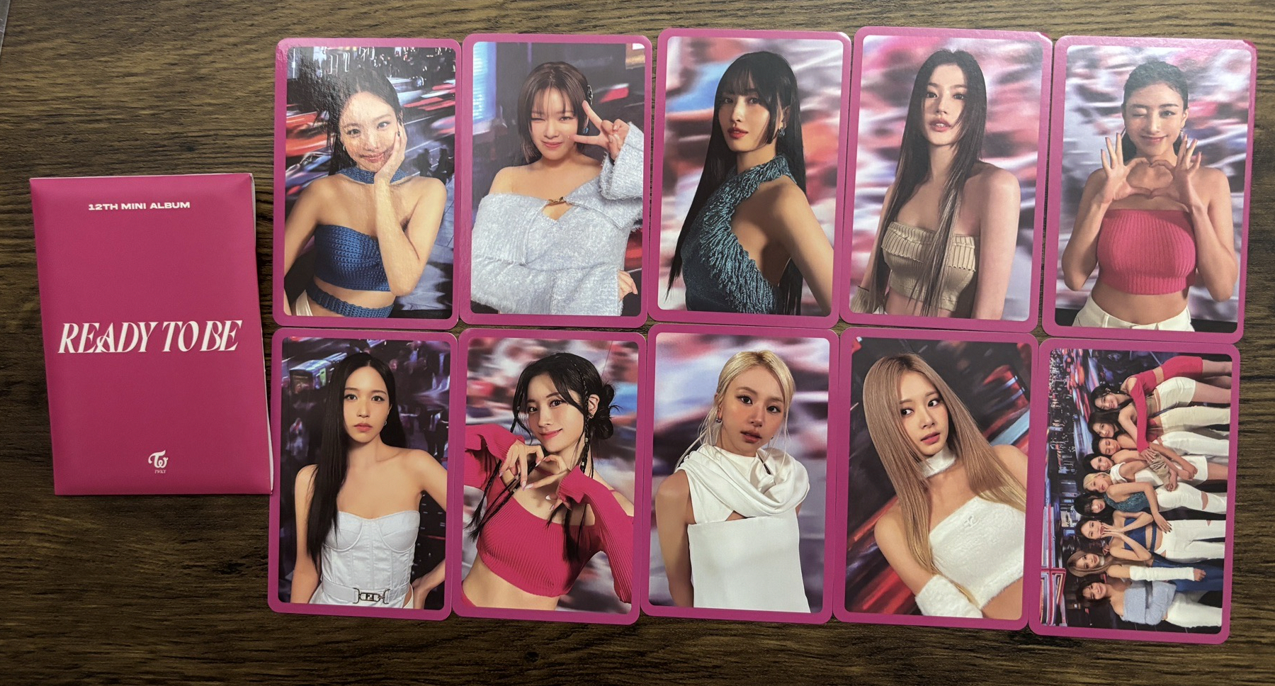 READY TO BE 預購禮 紅版