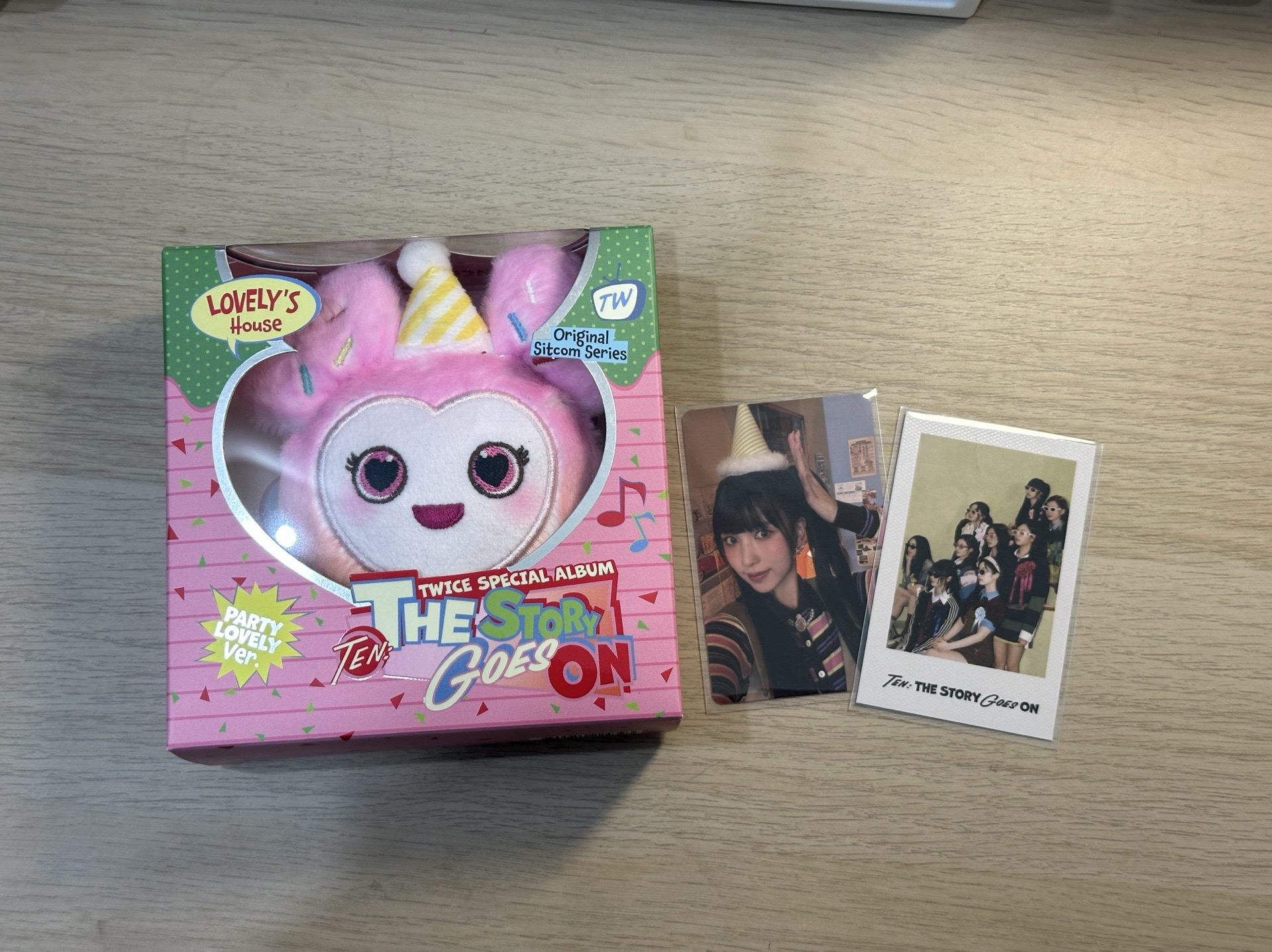 TWICE 10週年娃專 已拆全專