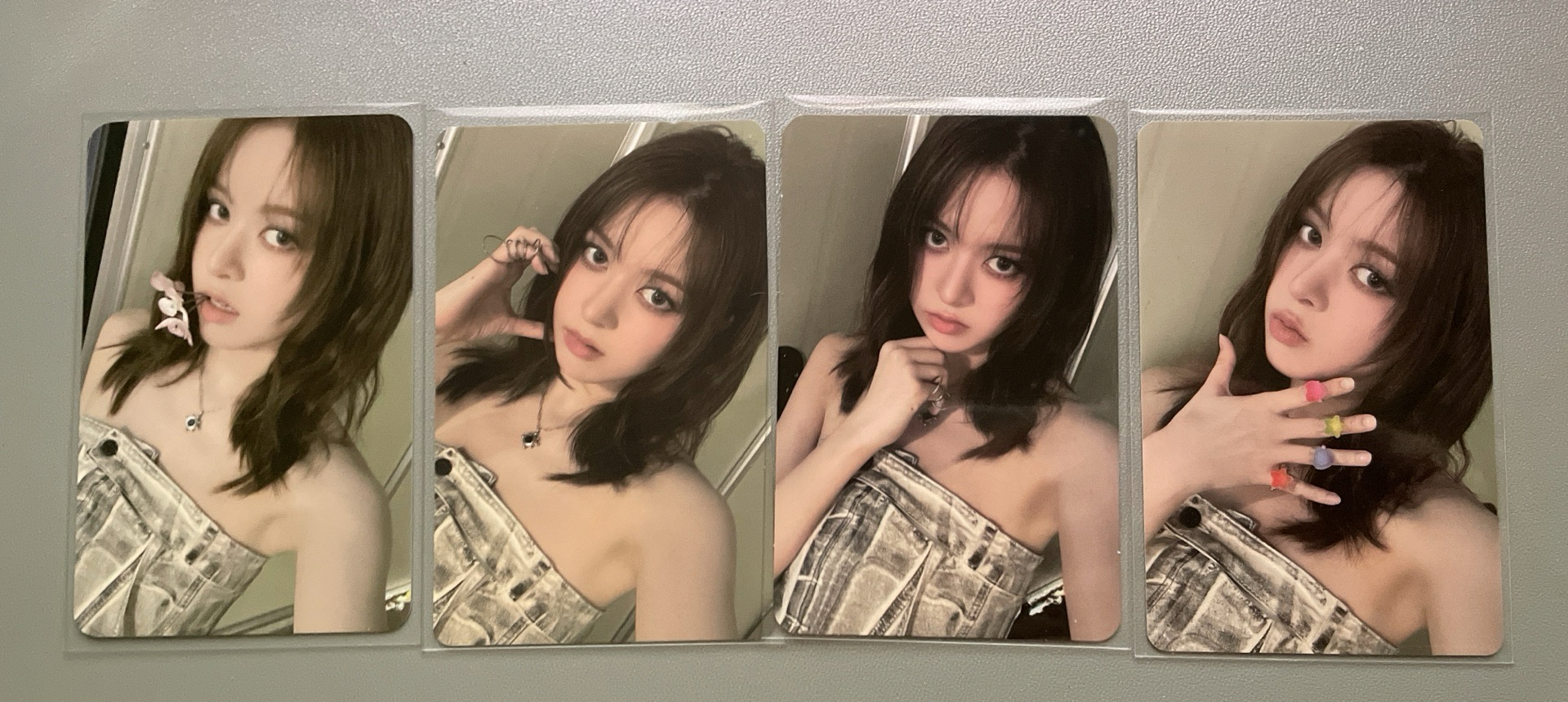 NMIXX莉莉 叼花滿額卡 買一送三