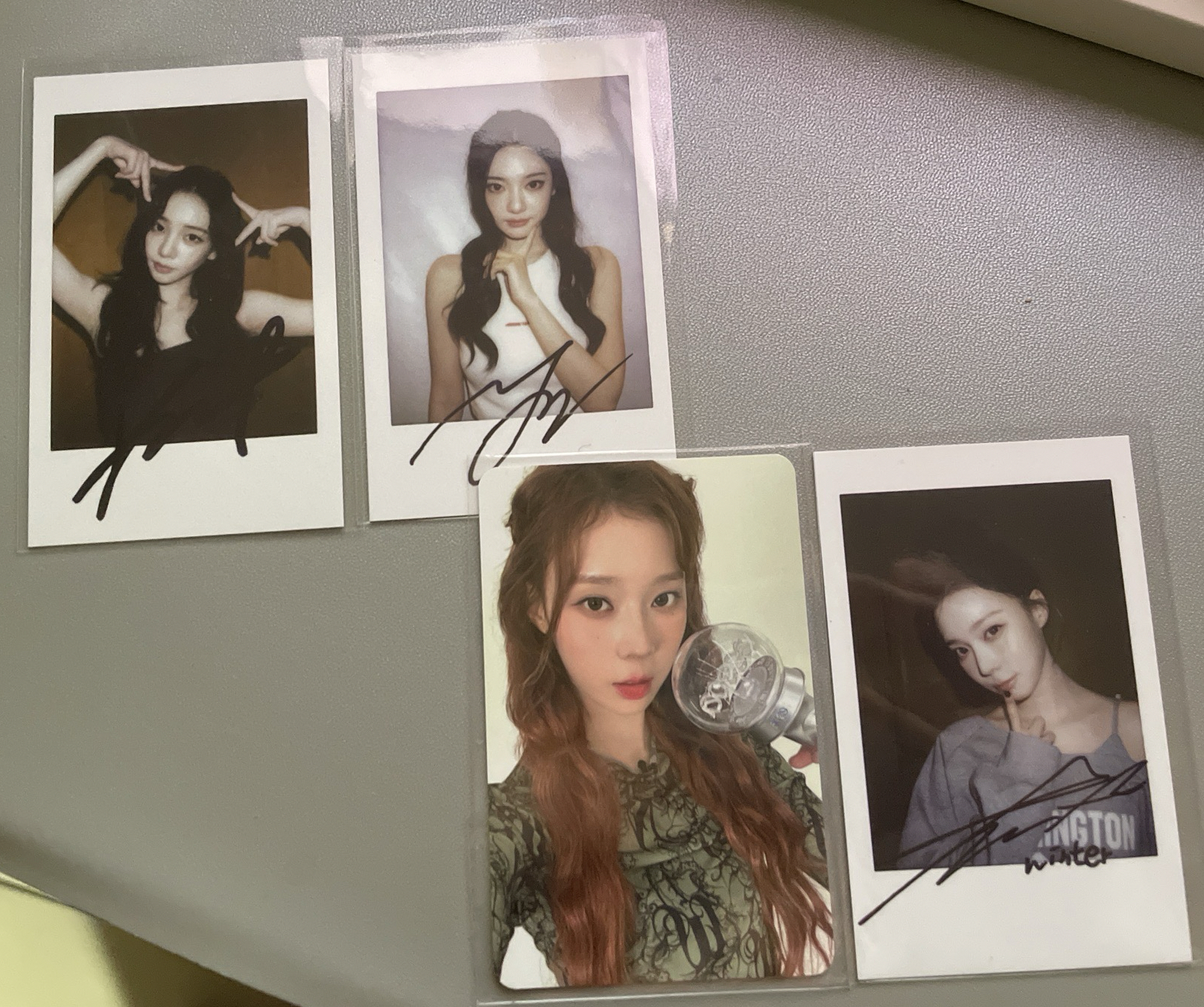 aespa 泡泡摩奇拍立得/手燈卡