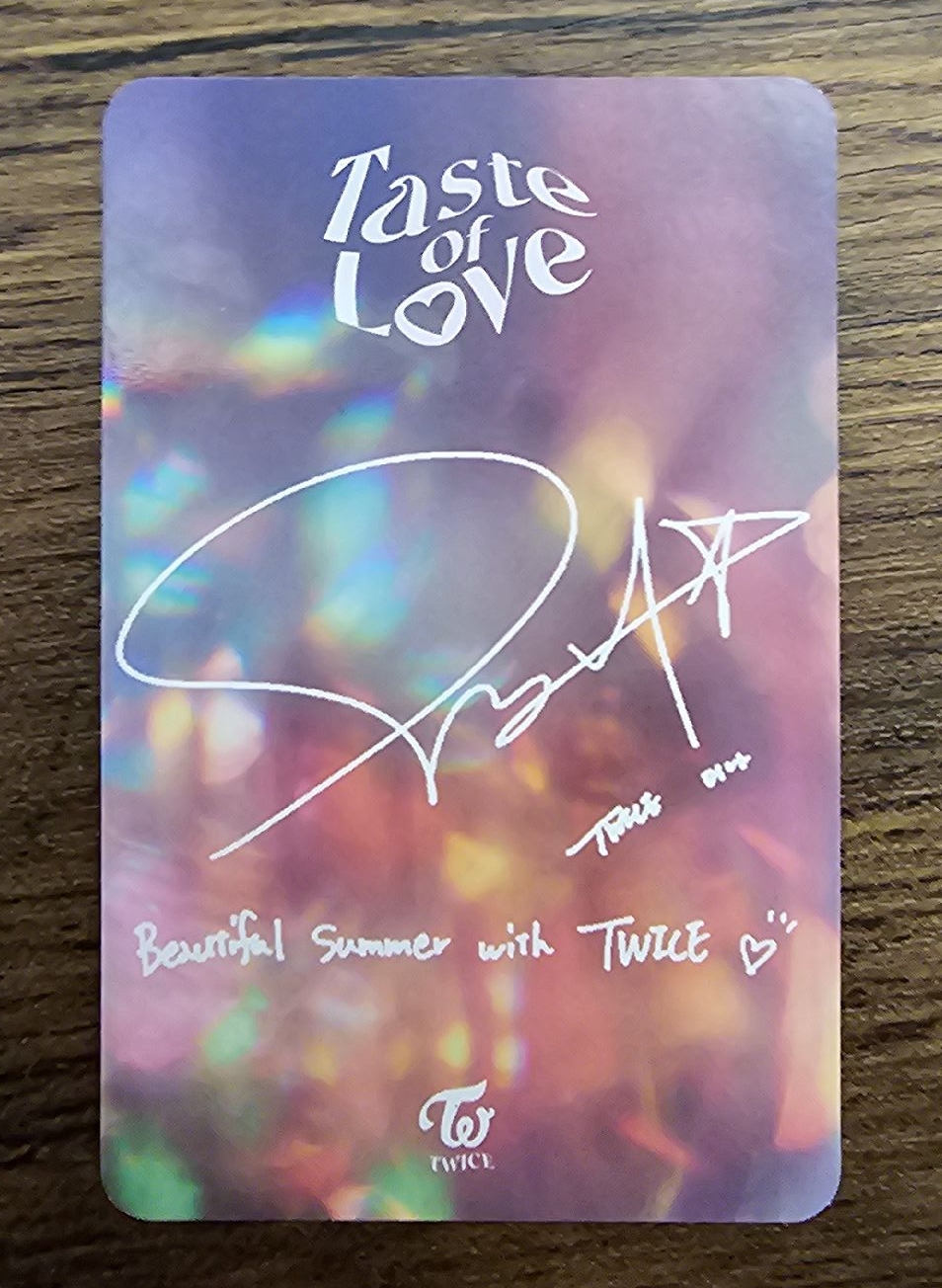 MINA Taste of Love 專卡💚