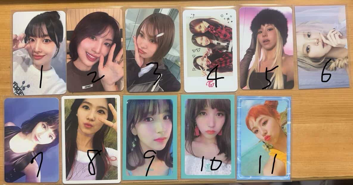 TWICE小卡