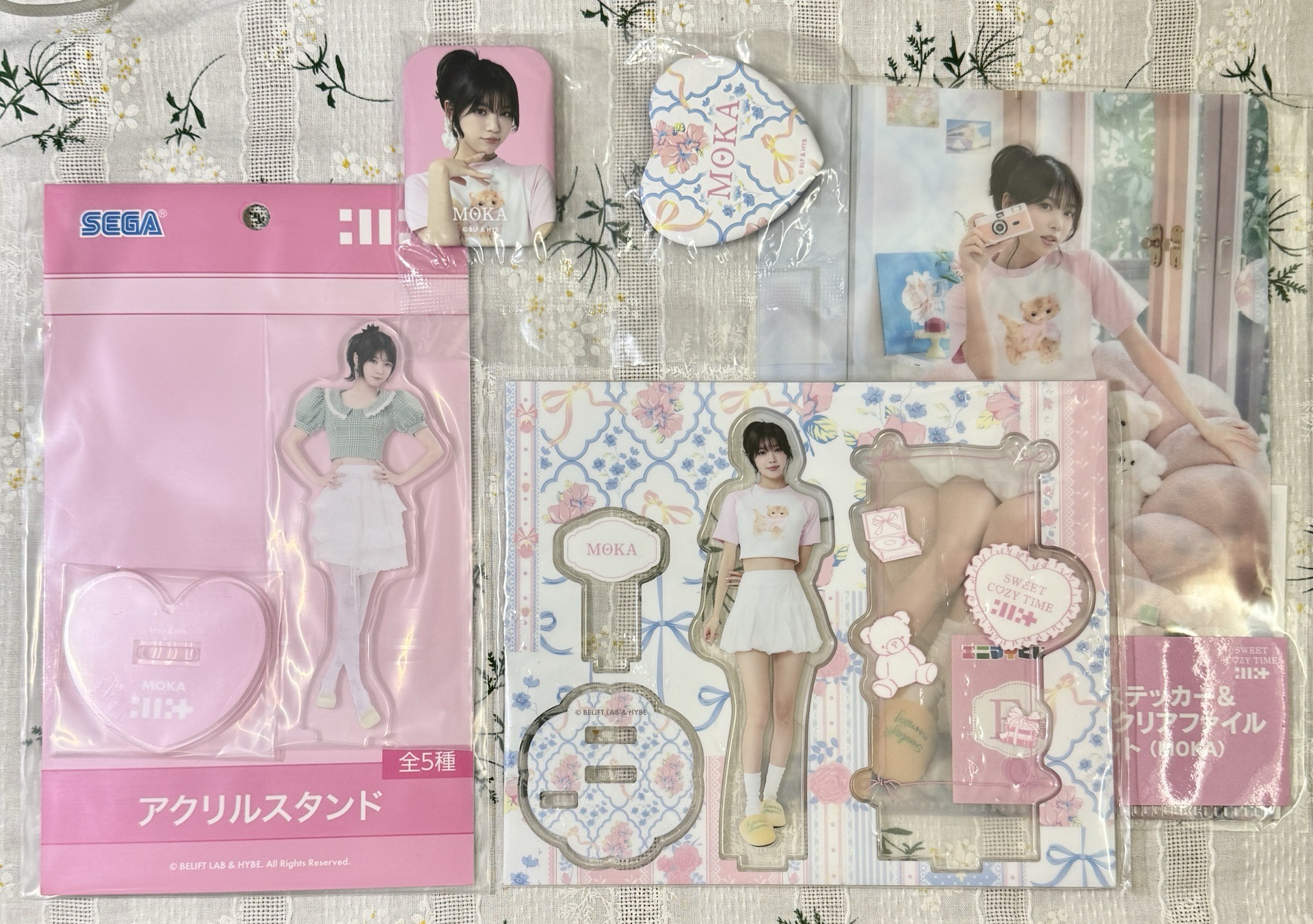 可直拍 萌sega立牌+一番賞C+D+E賞 全新未拆無盒