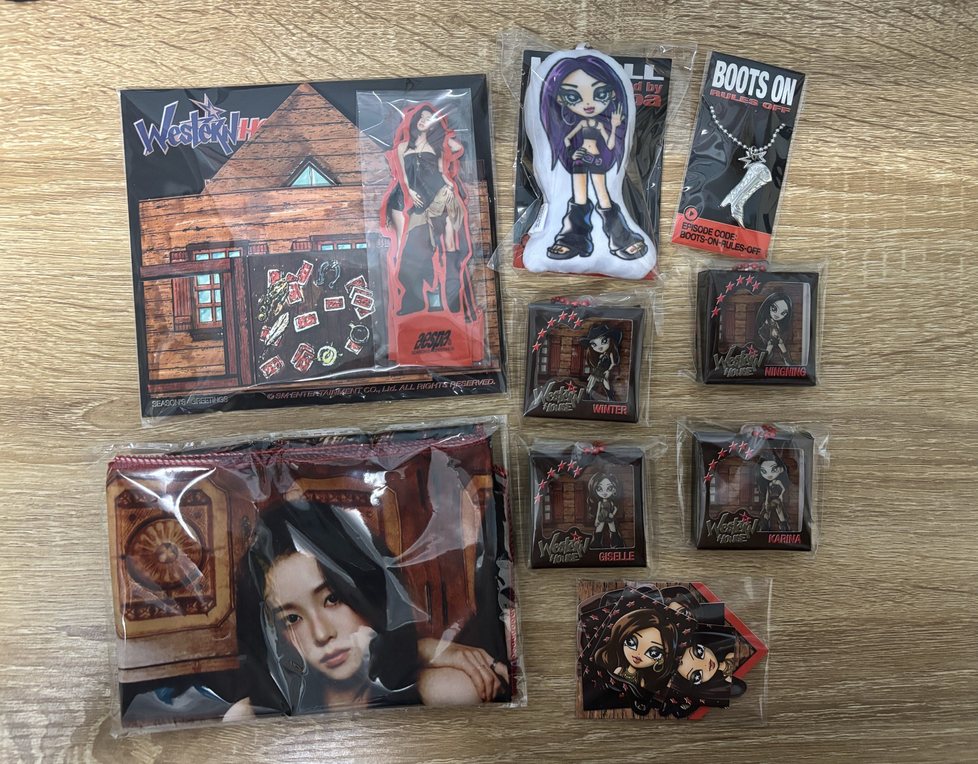 aespa 26年曆 年曆 固配