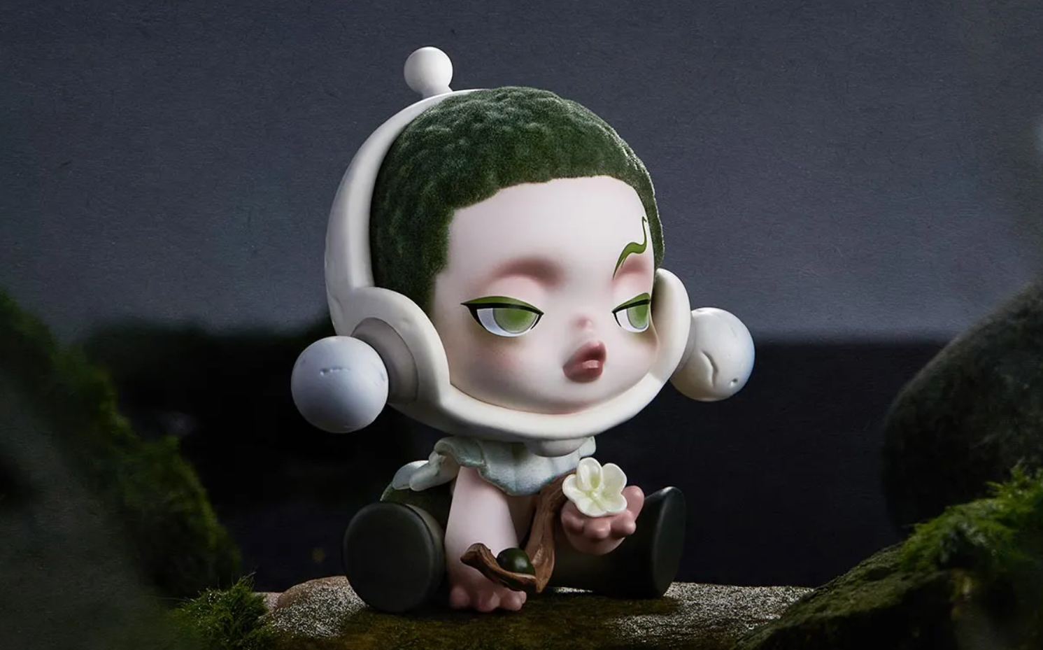 SP 庭前墨梅-苔•蔓野