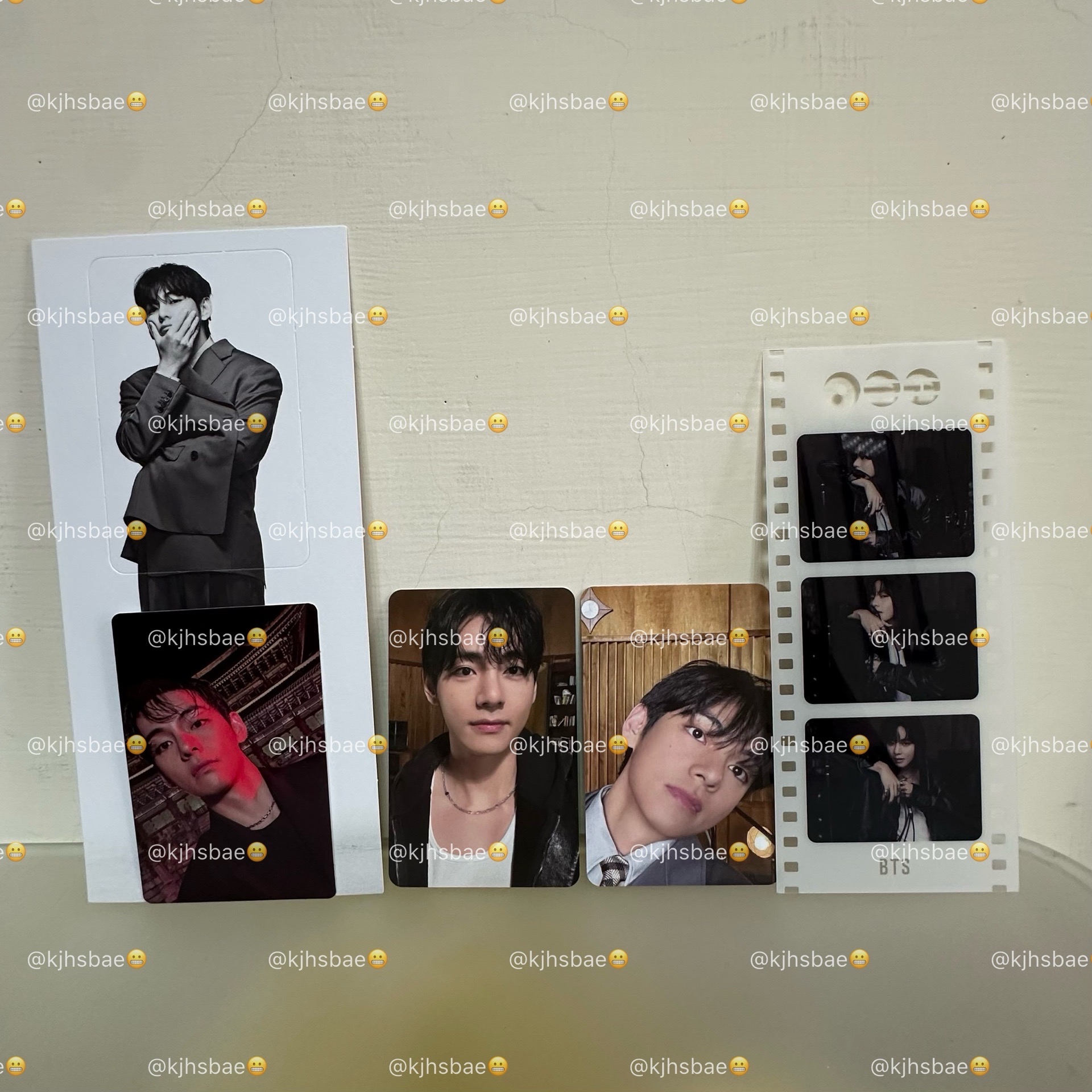 BTS 阿里郎 小卡組 珍 其 旻 泰