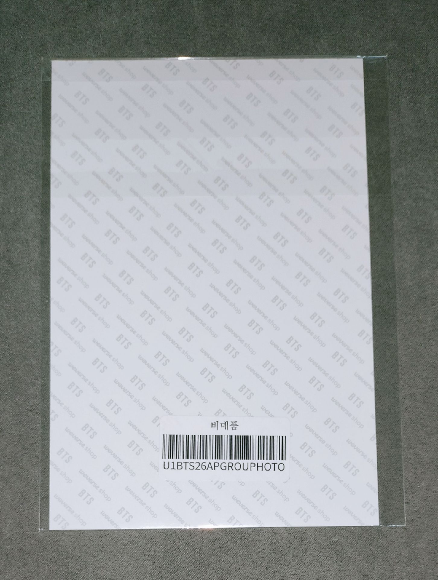 ARIRANG 團體照片卡