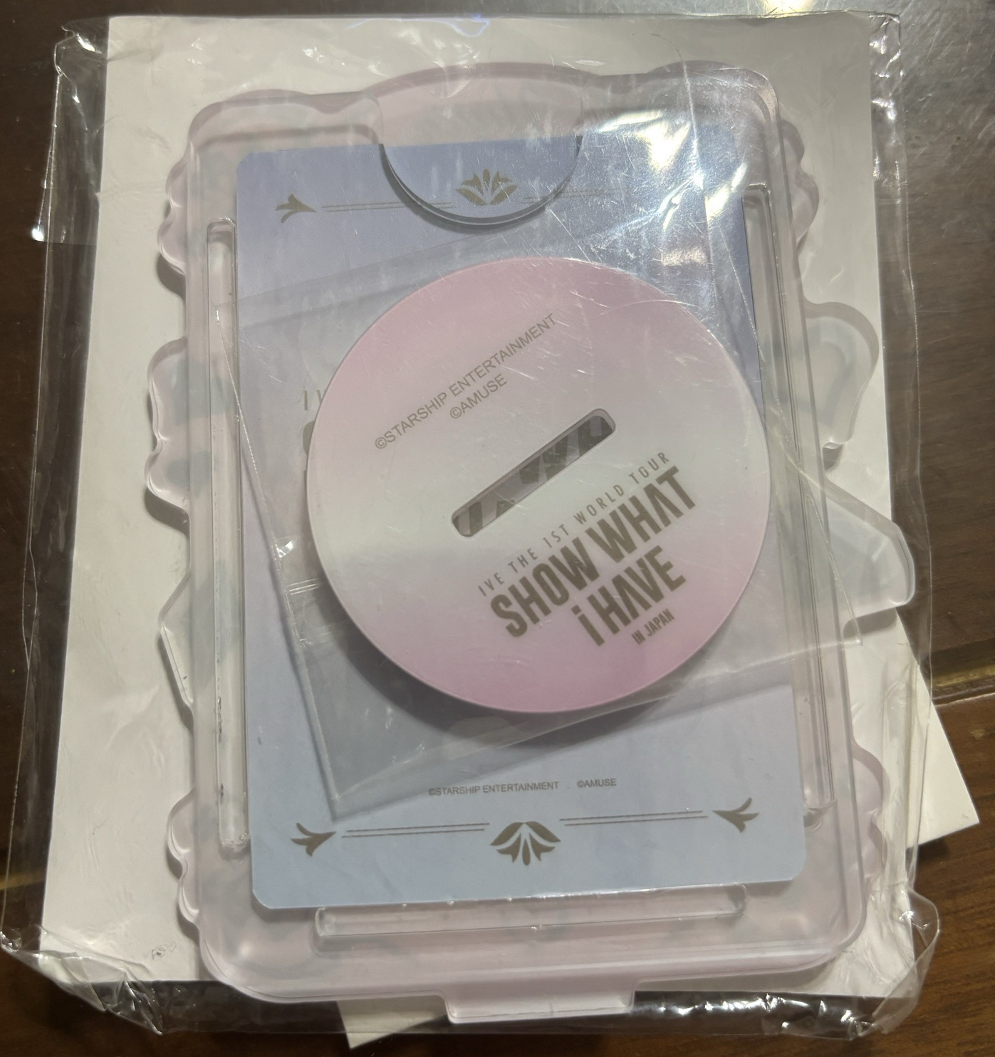 SHOW WHAT I HAVE 立牌 東蛋 全新未拆