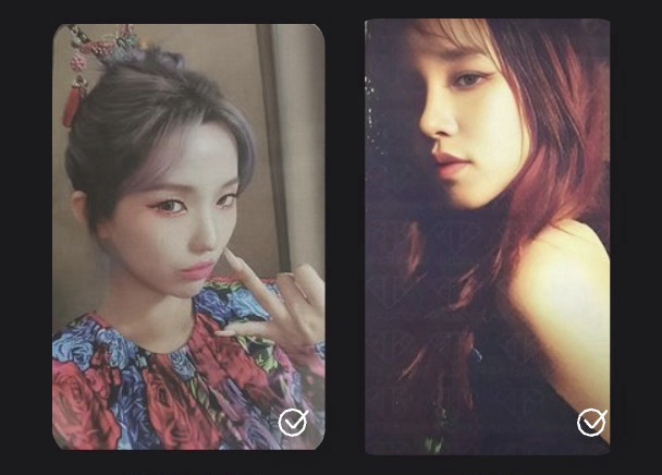 小娟I BURN FLOWER ver&雨琦DUMDI DUMDI DAY ver專卡