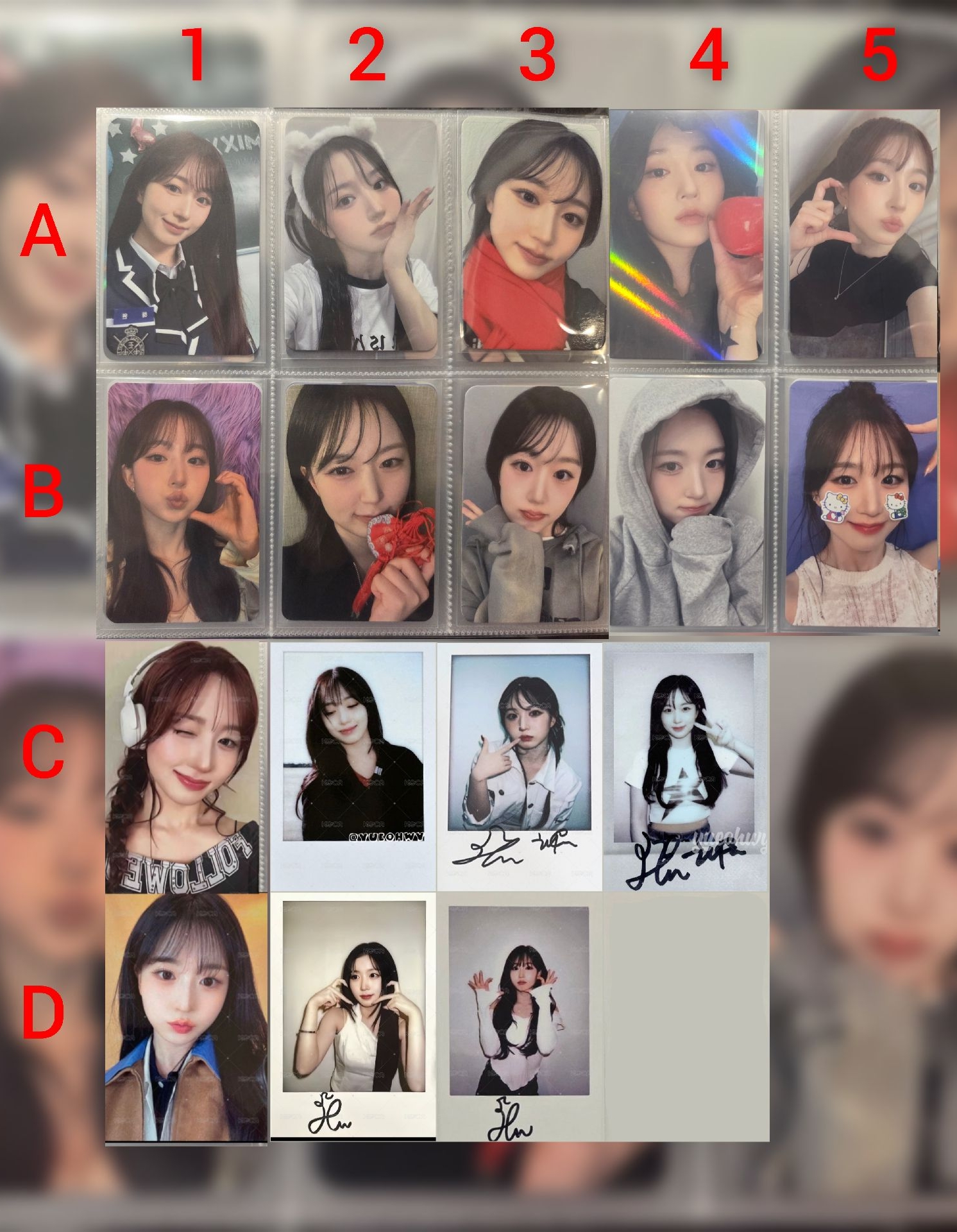 NMIXX 嫄簽售幸運卡小盤