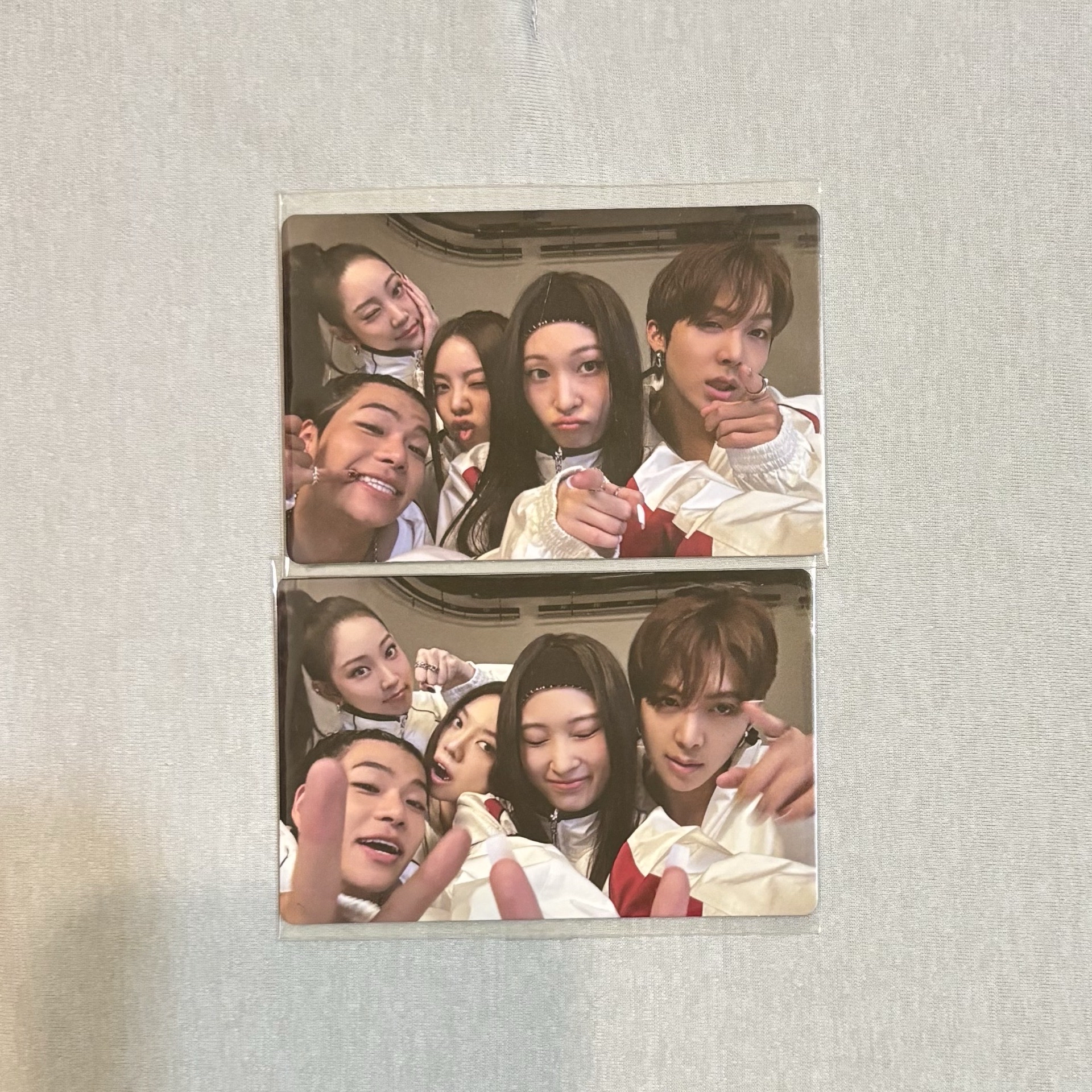 allday project 快閃團卡 2張