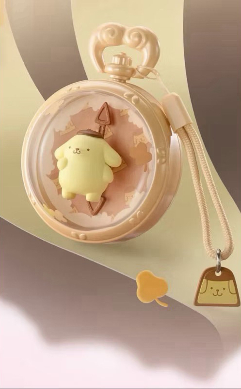 POP MART 三麗鷗  美好時光懷錶系列-布丁狗