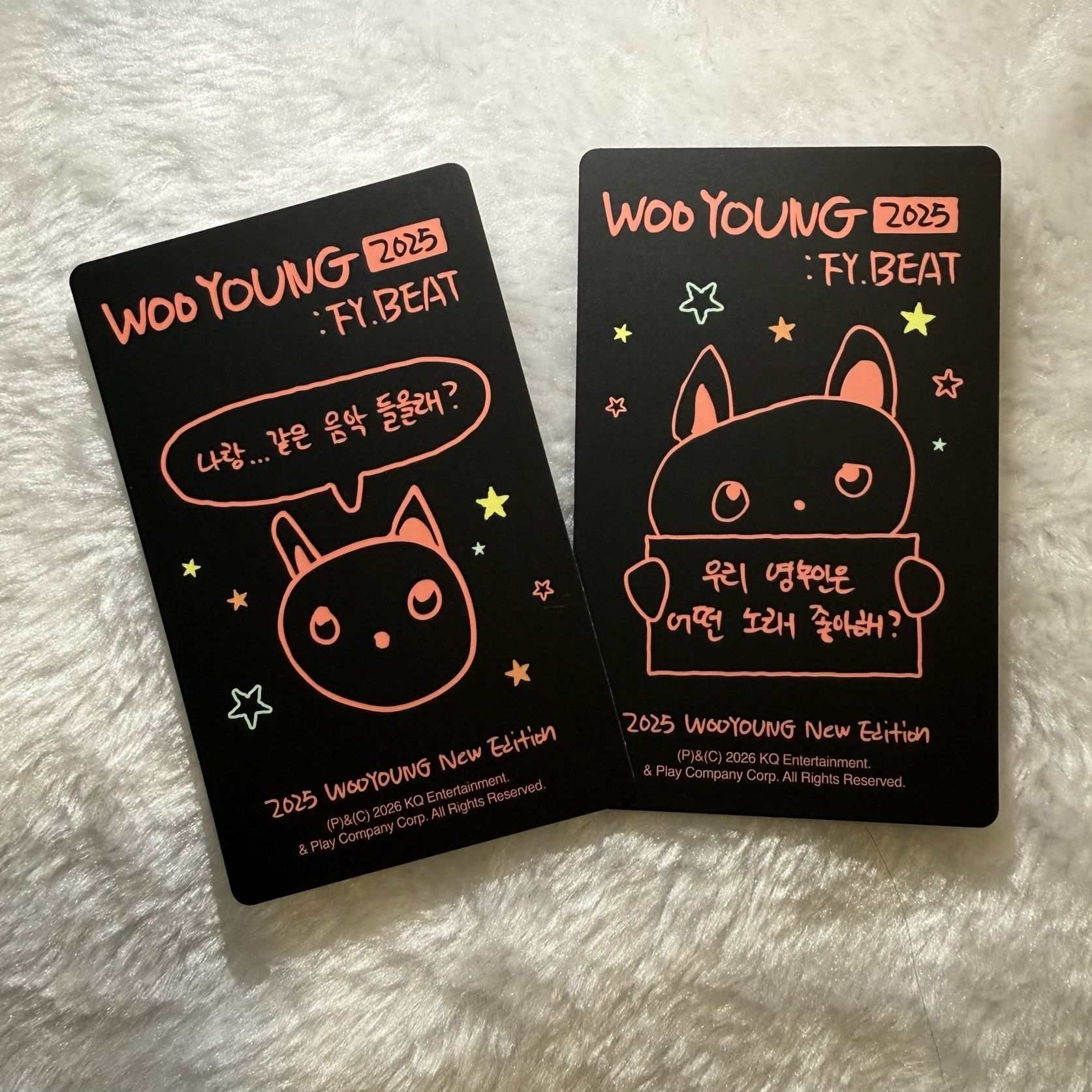 榮生日MD小狐狸套卡