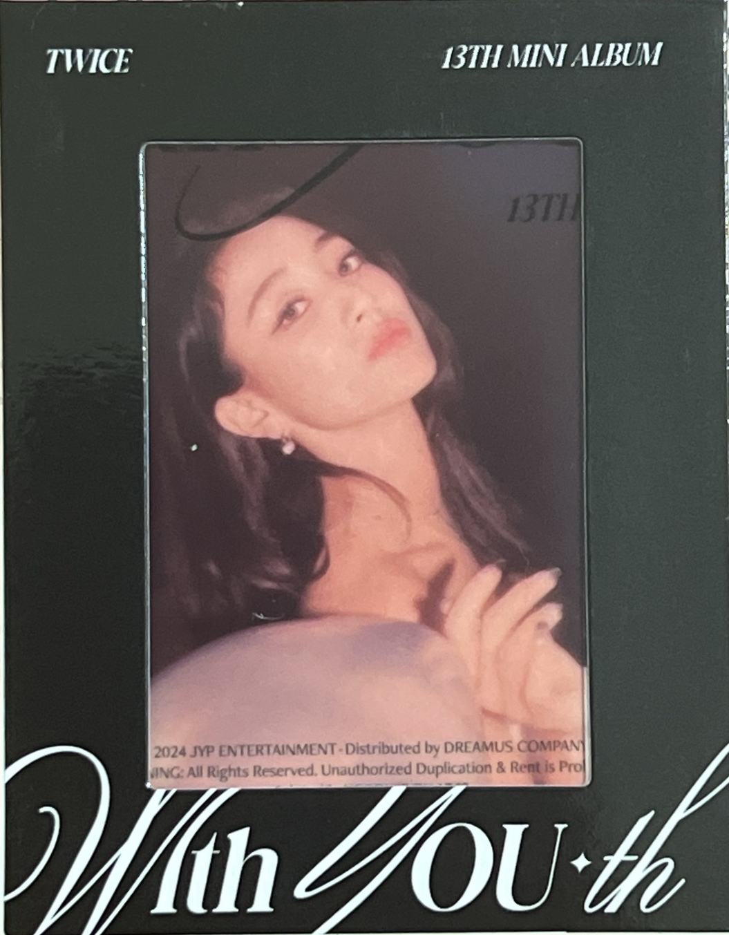 TWICE 迷13 專輯卡 志效