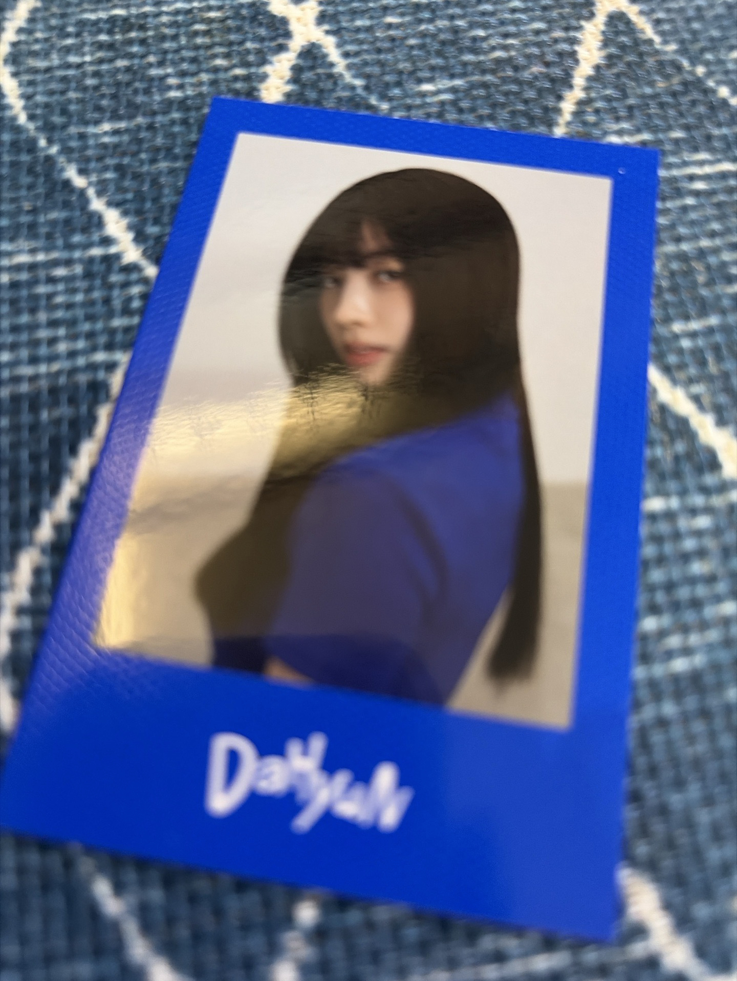 TWICE this is for 多賢 豆腐 藍藍拍立得