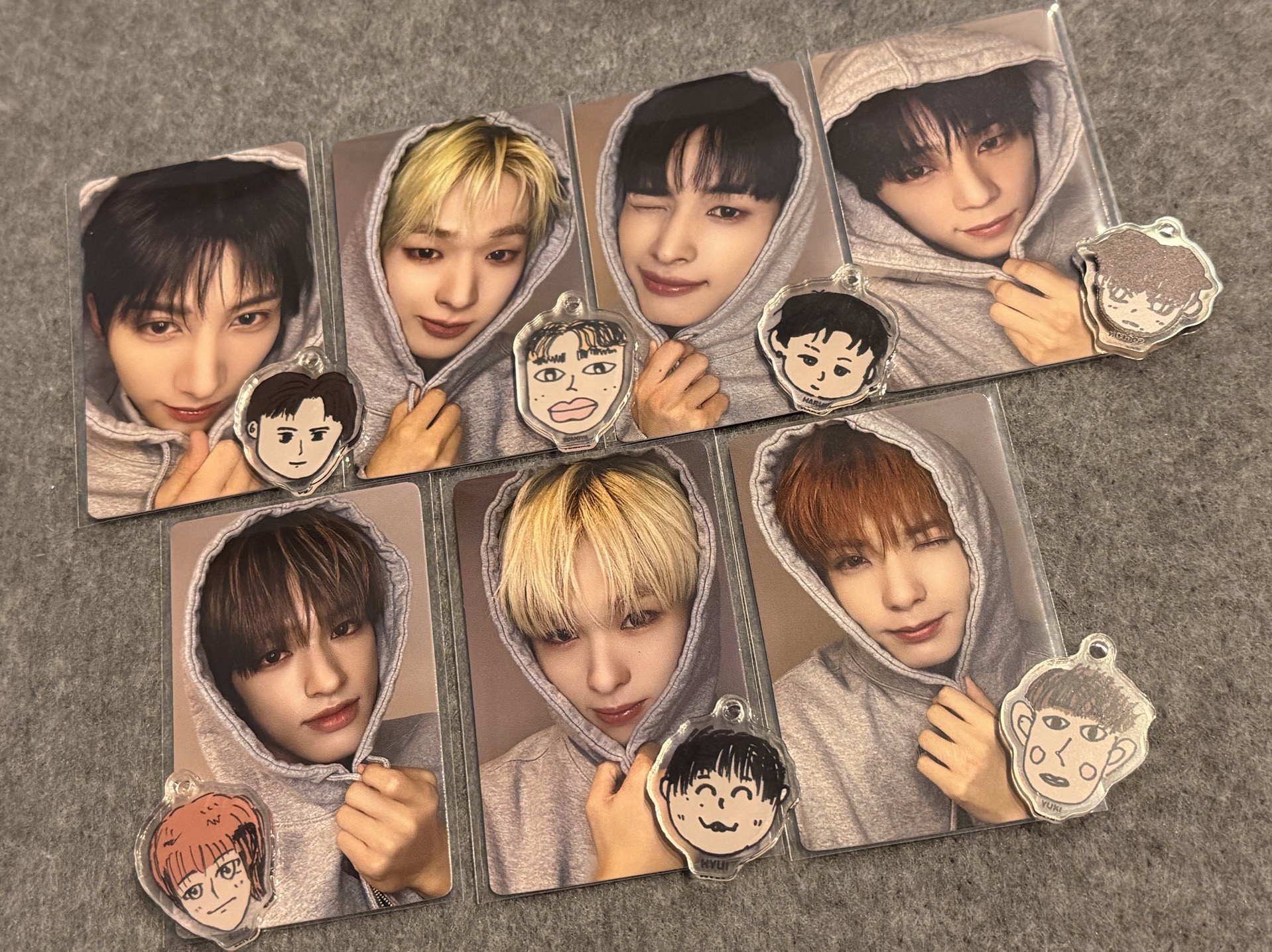 NEXZ Jumpup帽踢卡+吊飾