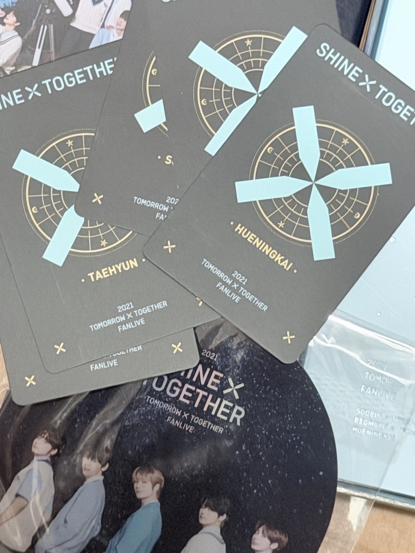 (現貨整圖有特典（然竣）書籤 可當日寄出）TXT 21 FANLIVE 演唱會 DVD 新娘卡