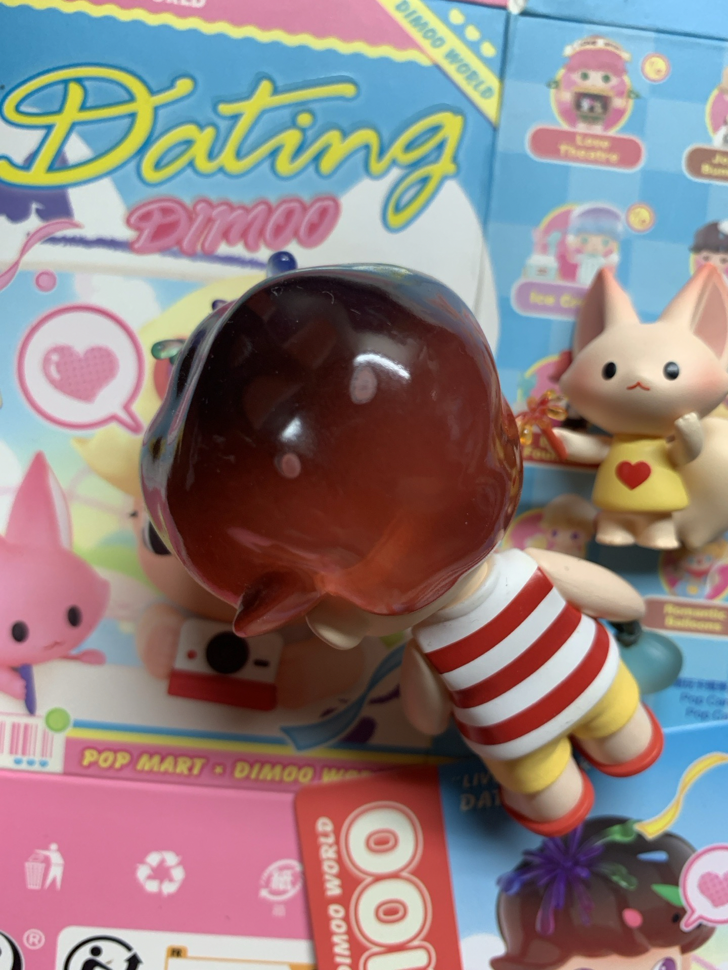 泡泡瑪特盲盒 dimoo azura