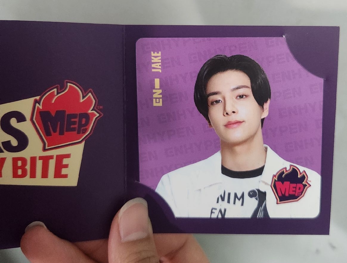 倫 三養泡麵 代言卡 