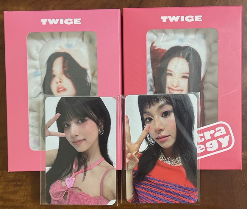 TWICE 迷14 鑰匙圈吊飾 米彩 含卡