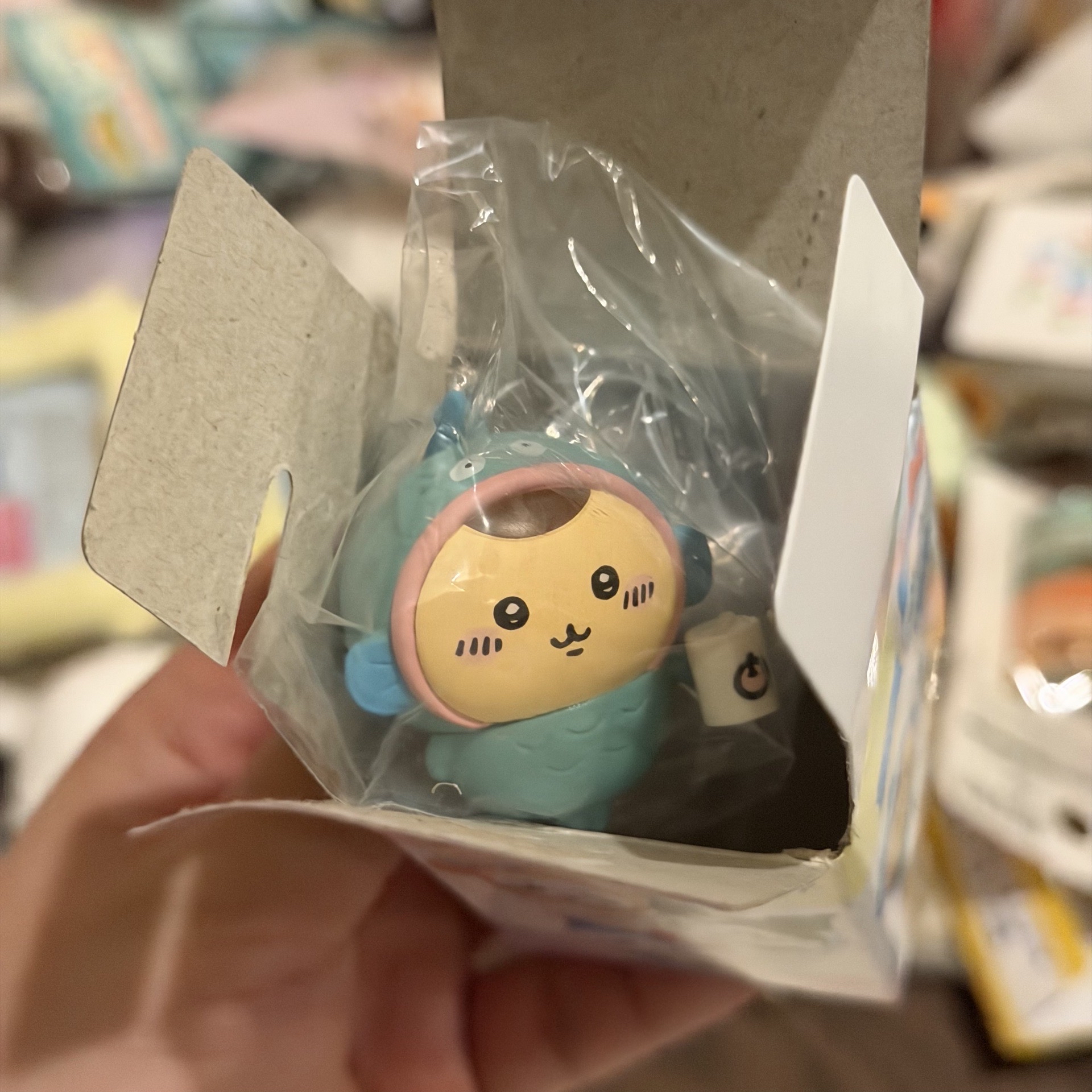 吉伊卡哇 三麗鷗聯名 人魚漢頓栗子饅頭 公仔