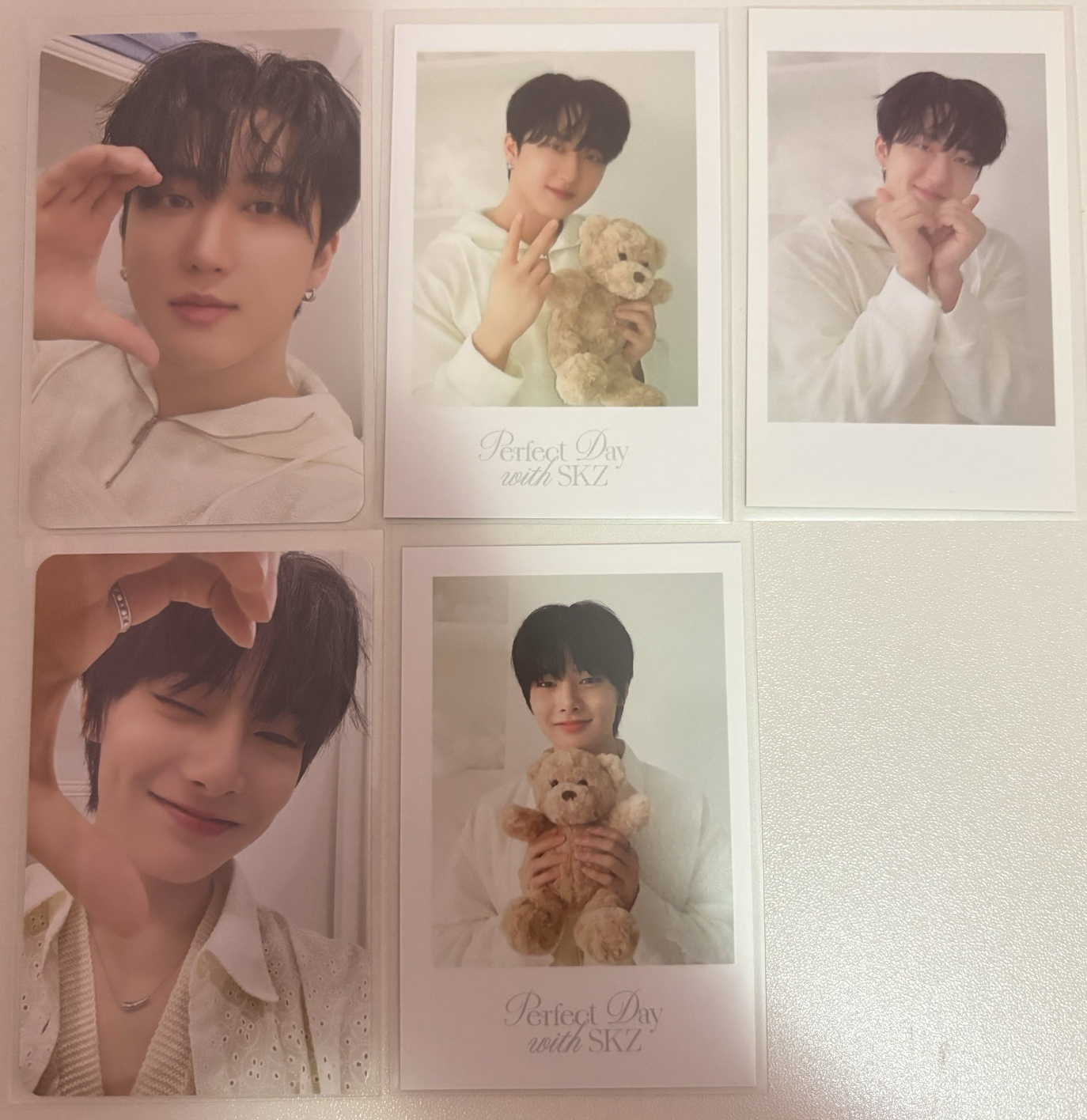 Stray kids 徐彰彬 梁精寅 2024 年曆 年曆卡 拍立得 曆 jyp A版 特典卡