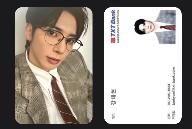 顯 25年曆小卡 A TAPE