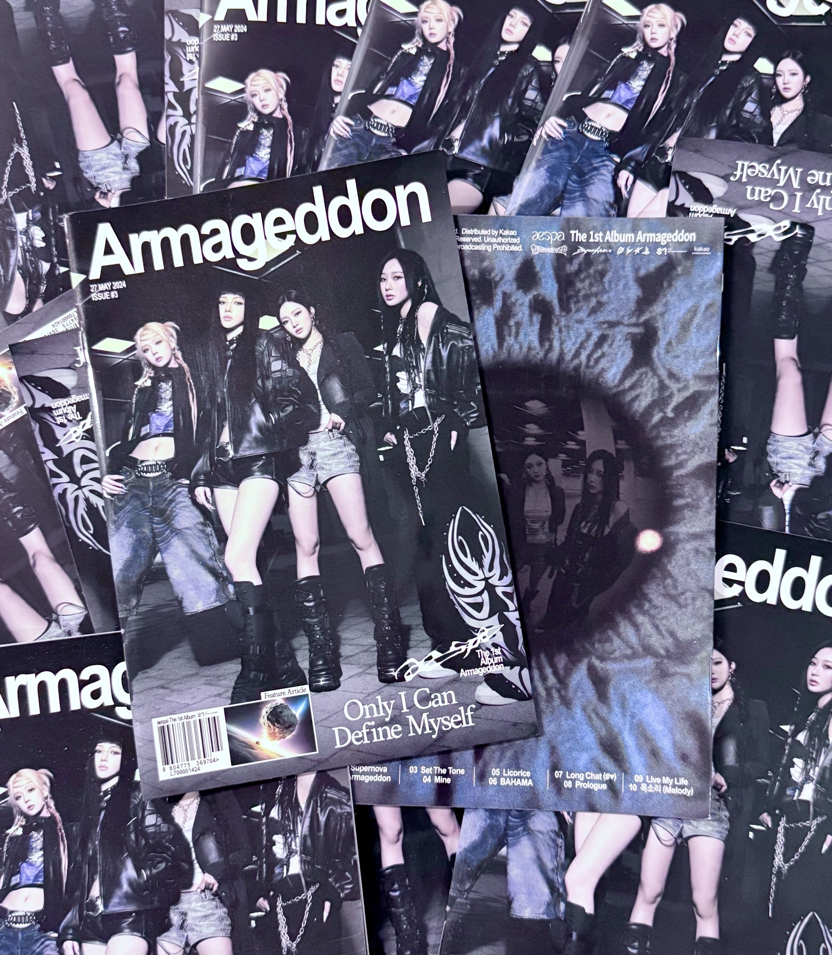 aespa ARMAGEDDON ZINE雜誌版空專