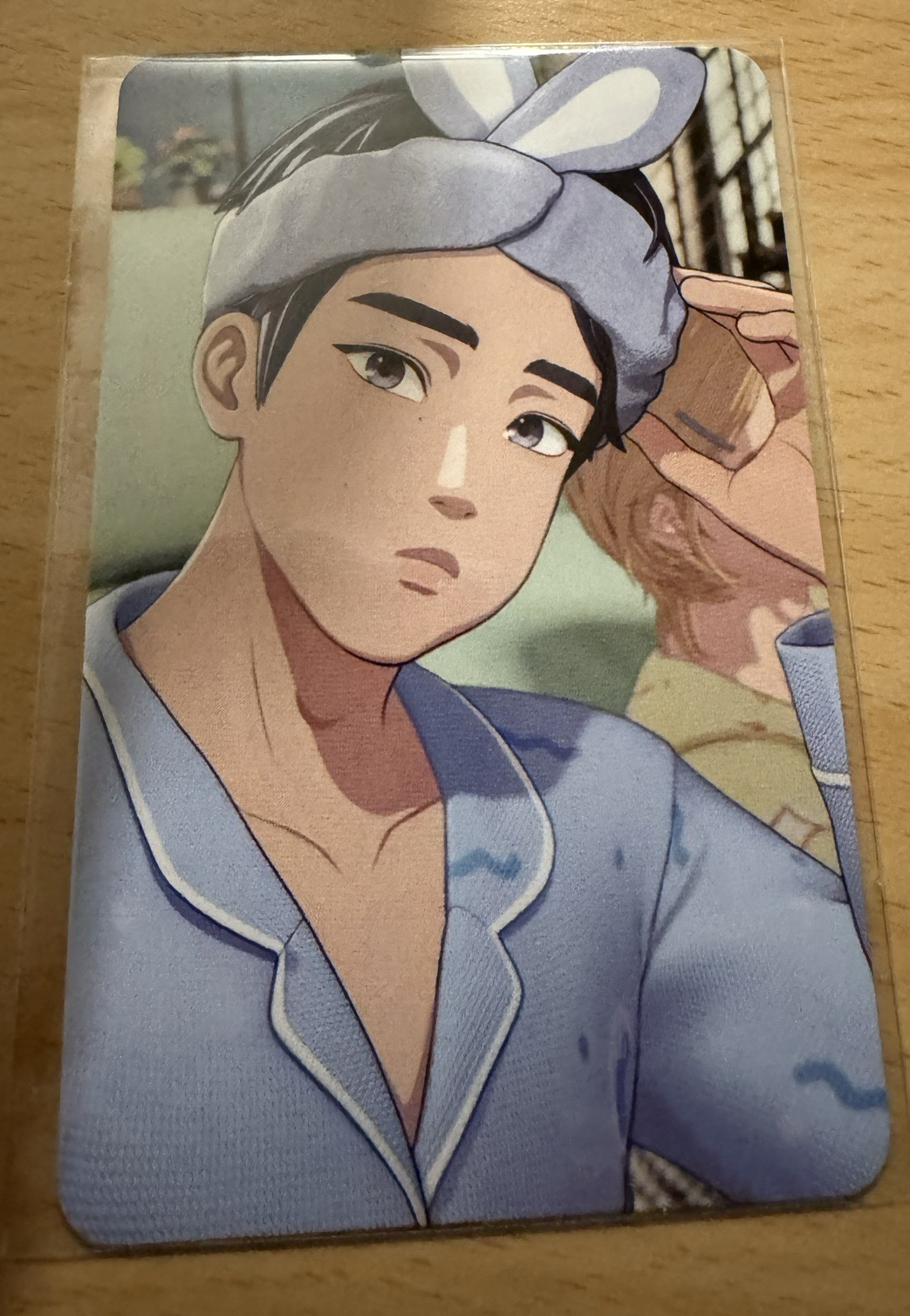 plave藝俊代言小卡