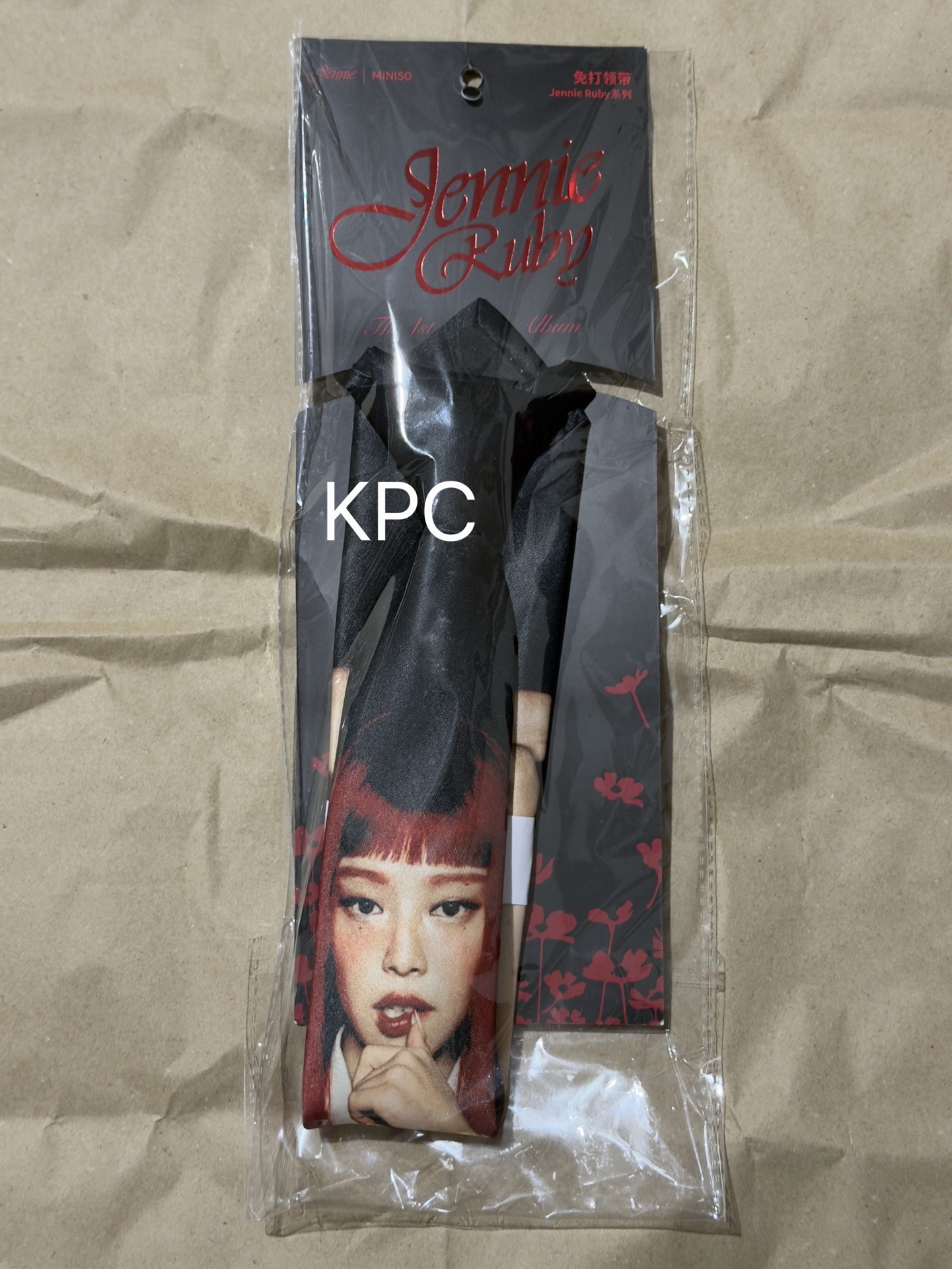 現貨 BLACKPINK JENNIE 聯名領帶