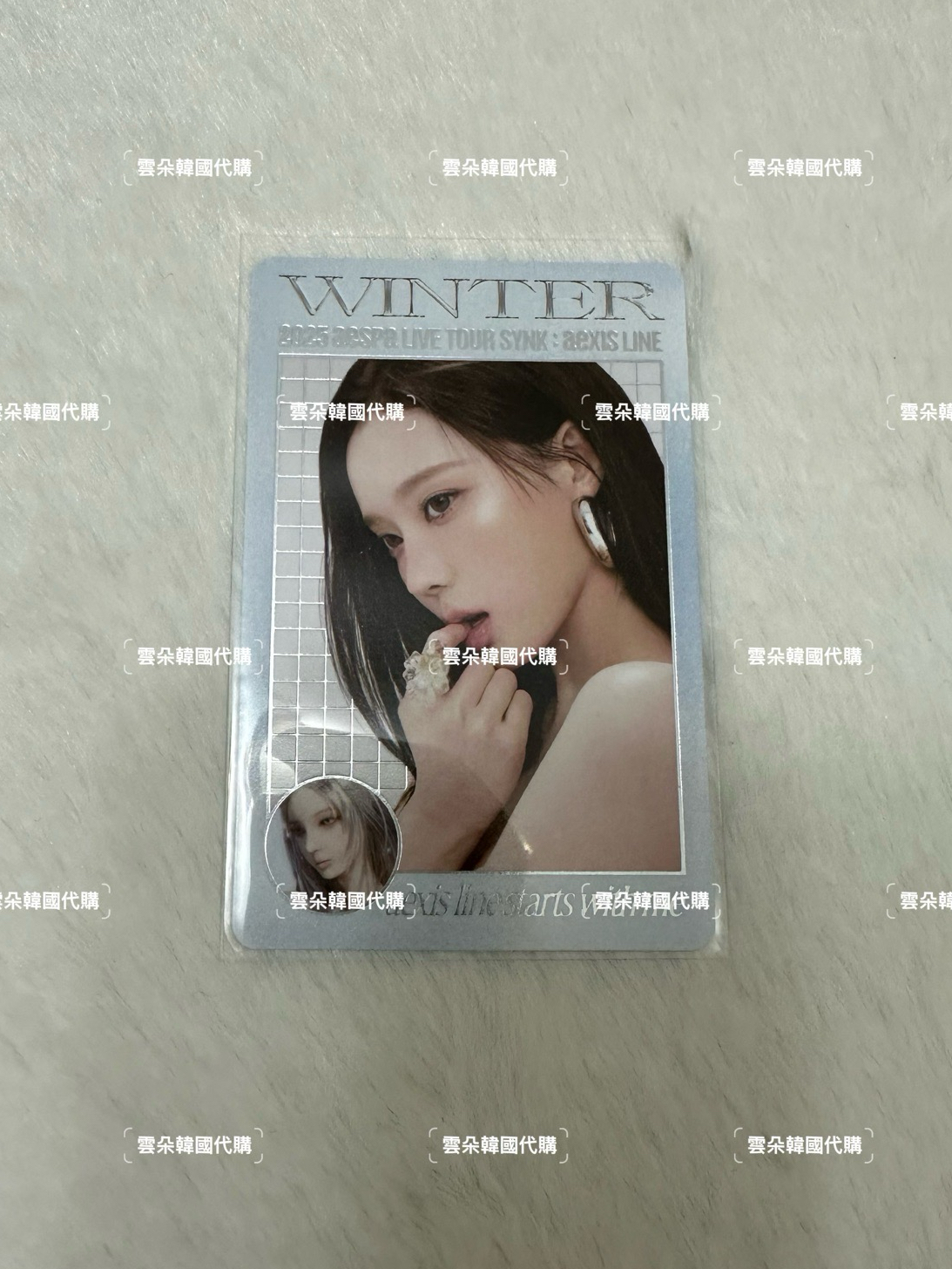 WINTER官拍X版（可當綁💜
