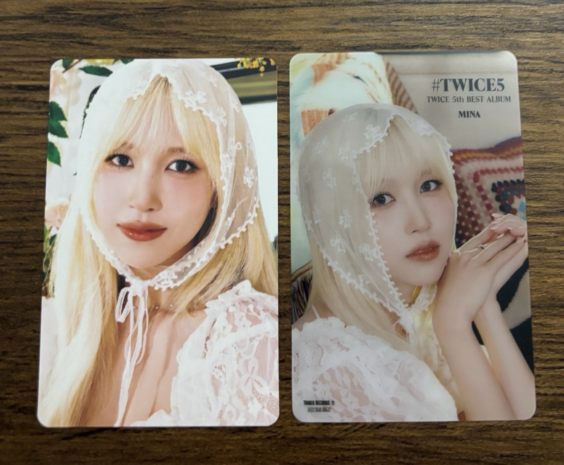 金髮MINA🐧兩張