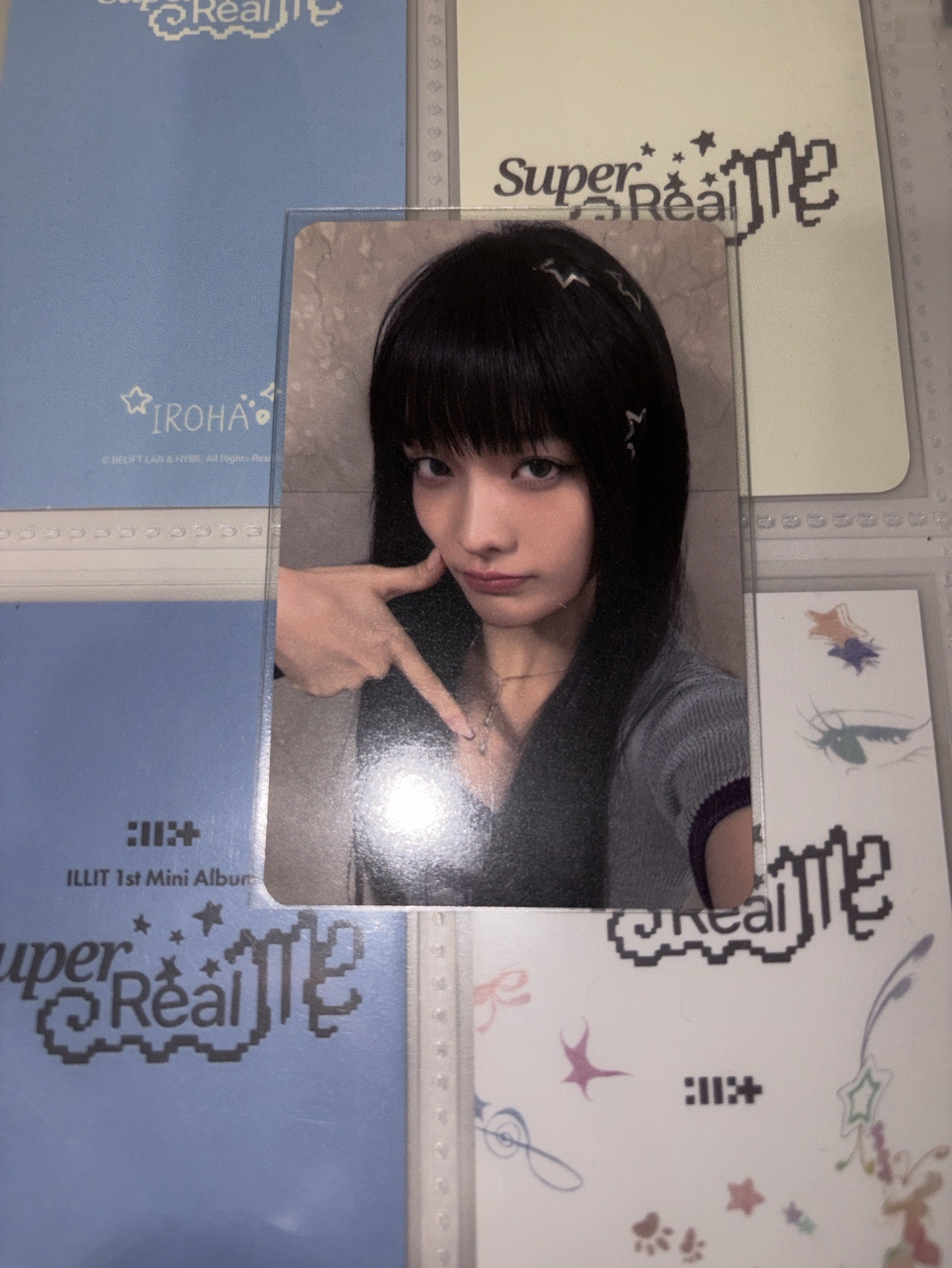 SUPER REAL ME ma 簽售卡 