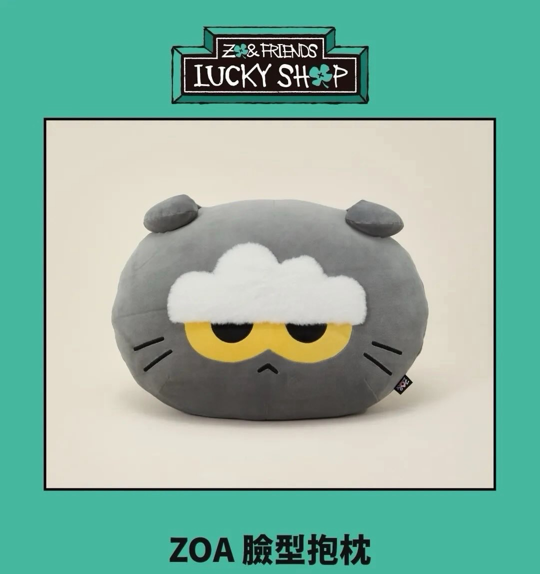 💕ZOA臉型抱枕 盲盒 現貨