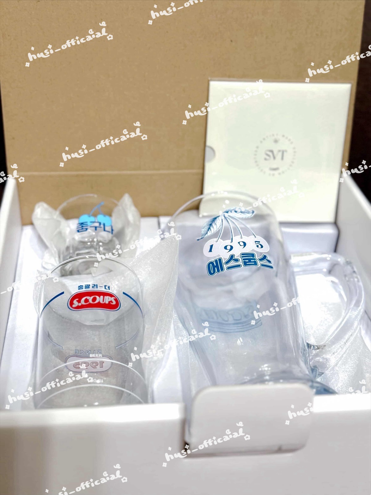 SVT成員自製 S.COUPS酒杯組