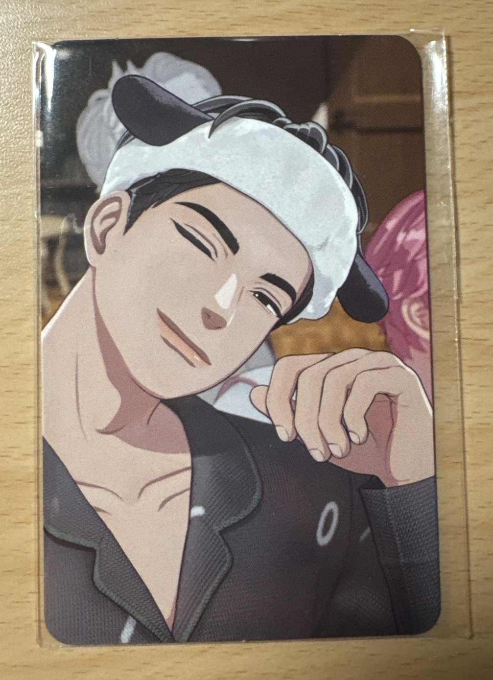 plave河玟代言小卡