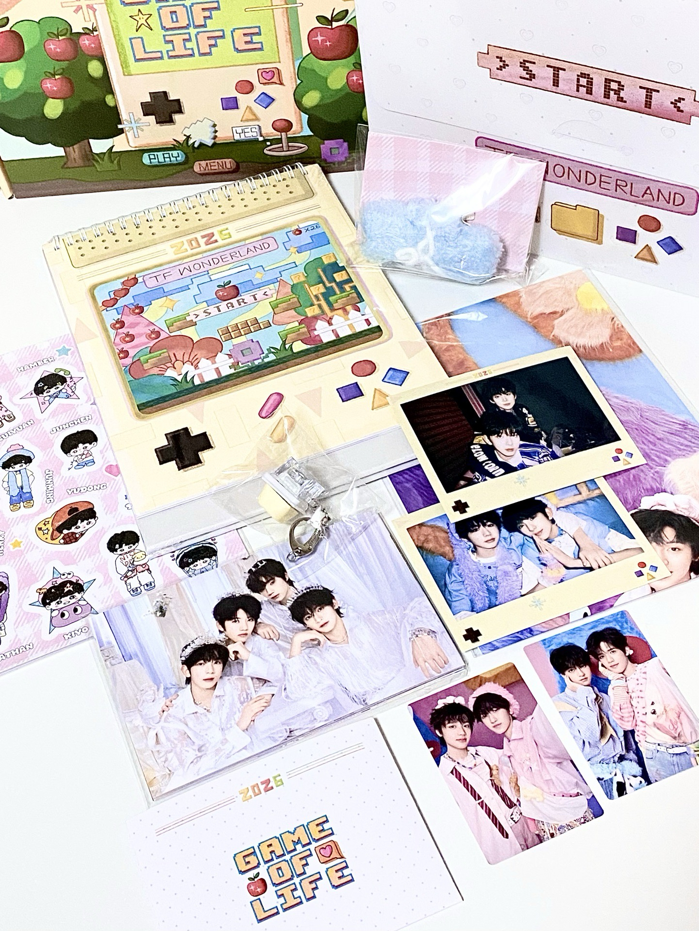 （不可直拍！）家族台曆 全套已拆