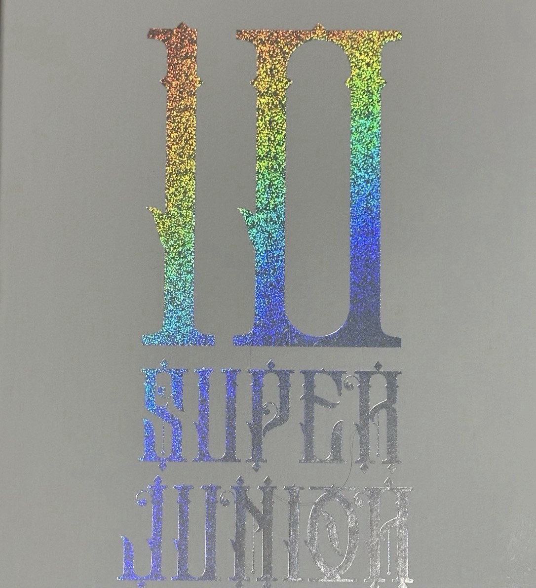 Super Junior 10輯空專含盒子一套4本