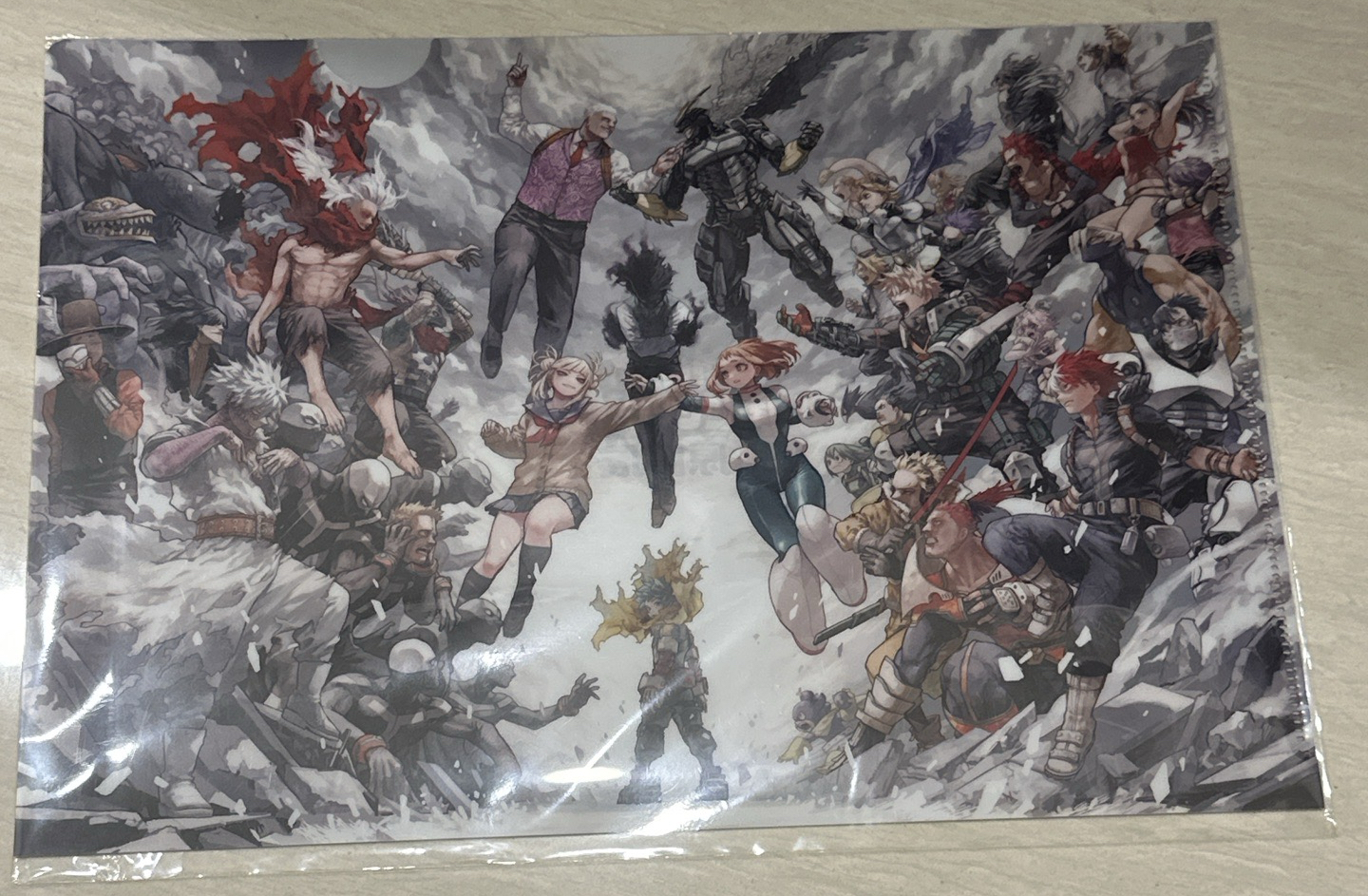 我的英雄學院 原畫展 主視覺 資料夾