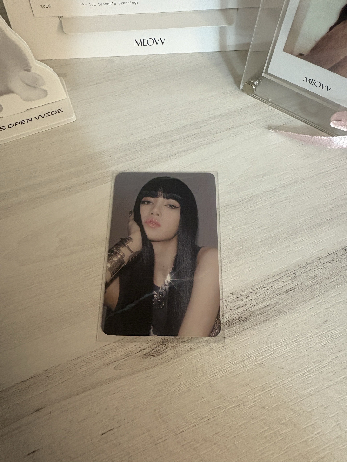 LALISA k4 特典卡 