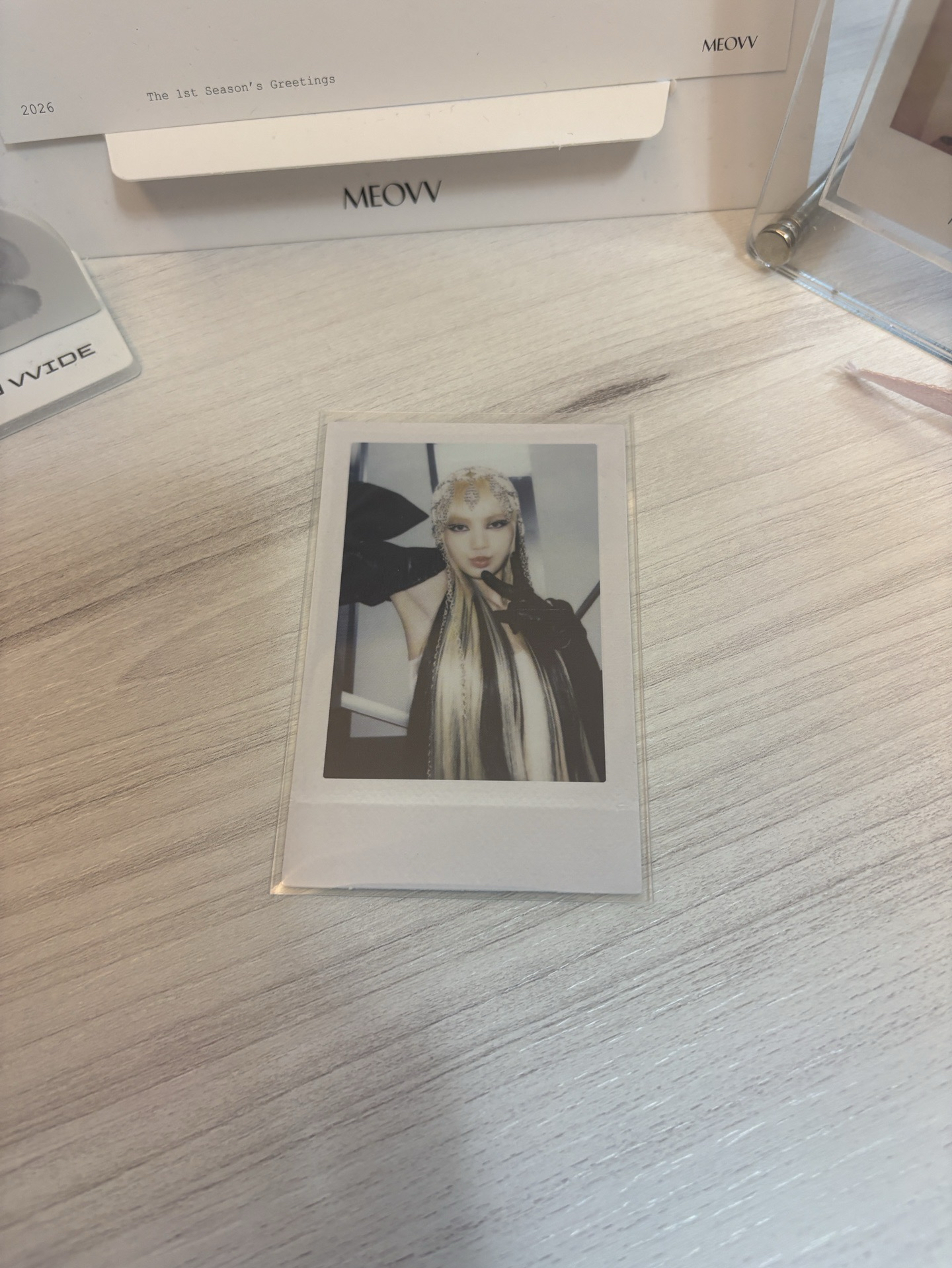 BORN PINK 專輯卡 Gray ver.Pola A ver.