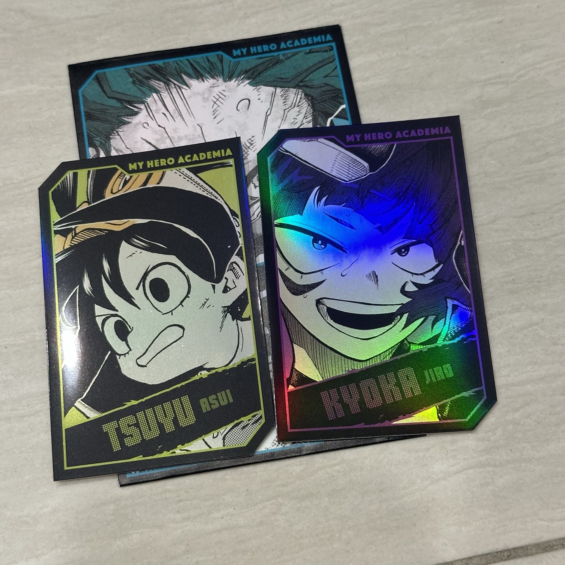 我的英雄學院 全息卡 閃卡 蛙吹梅雨 耳郎響香