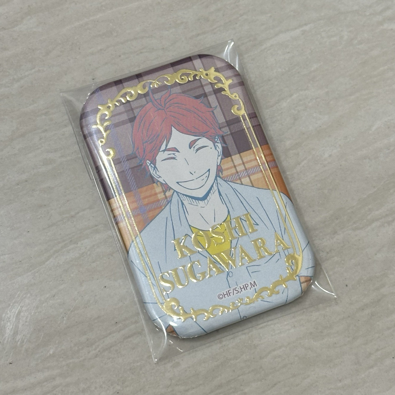 排球少年 燙金方 菅原孝支